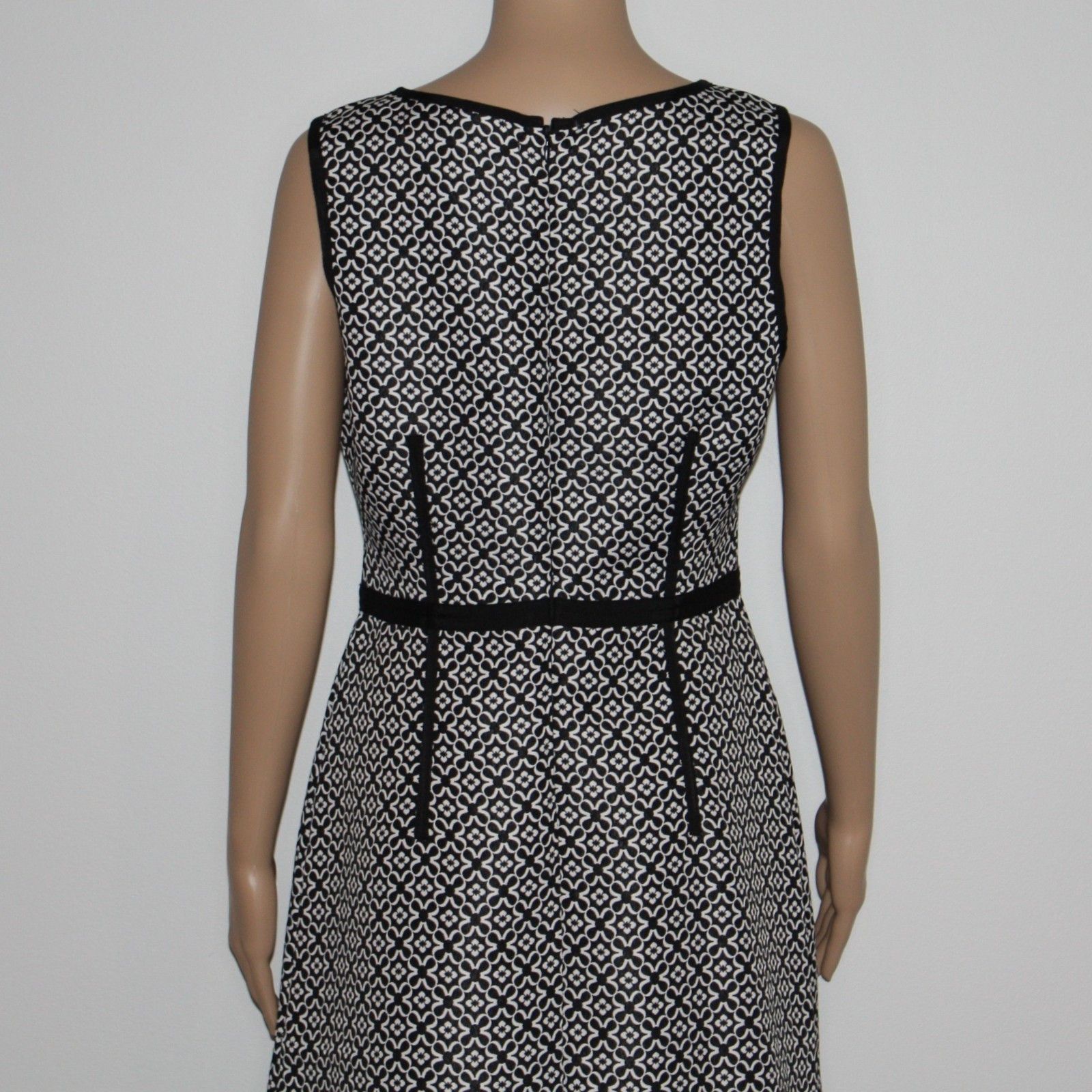 Other Max Studio Sleeveless with Jacquard Detail A-Line Dress NWT Size M / US 6-8 / IT 42-44 - 4 Thumbnail