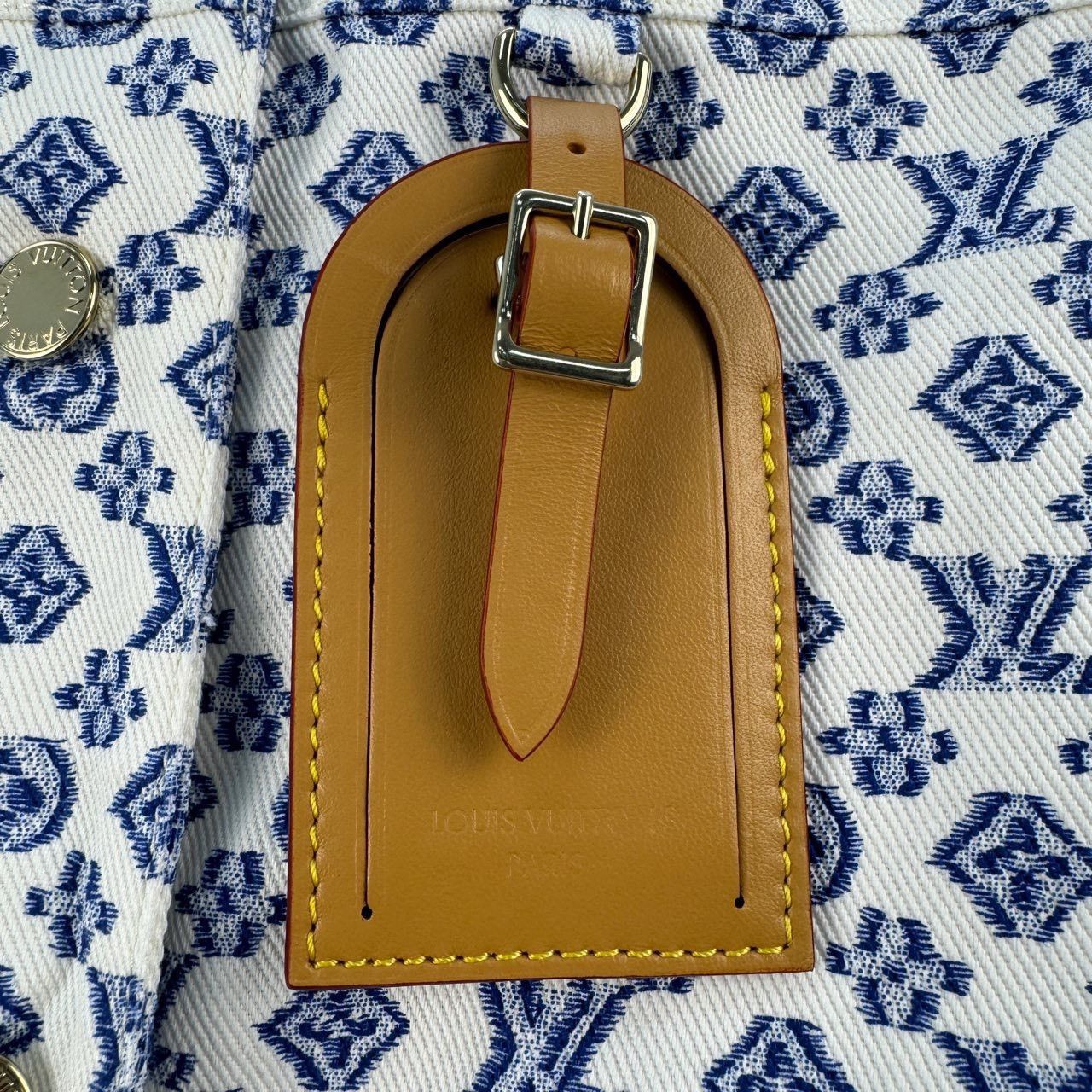 Louis Vuitton Louis Vuitton 24 New Blue Classic Logo Leather Pendant Jack Size US S / EU 44-46 / 1 - 9 Thumbnail