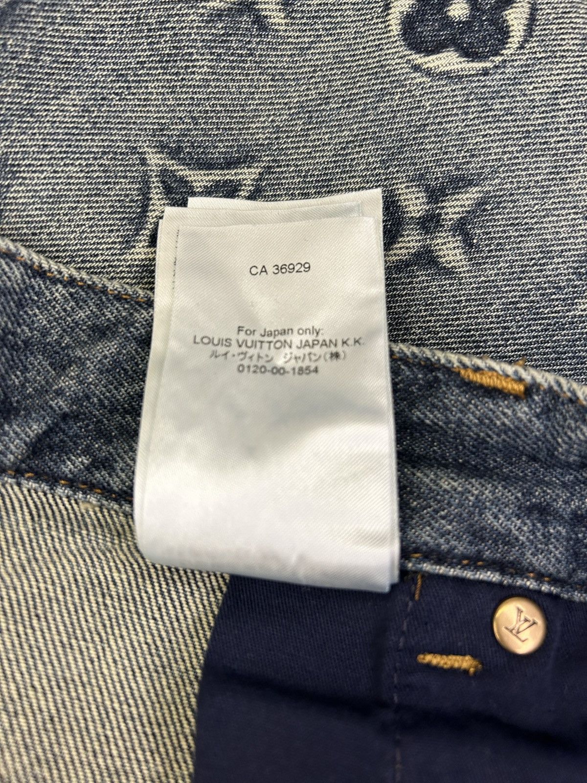 Louis Vuitton LOUIS VUITTON MONOGRAM WORKWEAR DENIM CARPENTER PANTS Size US 38 / EU 54 - 11 Thumbnail