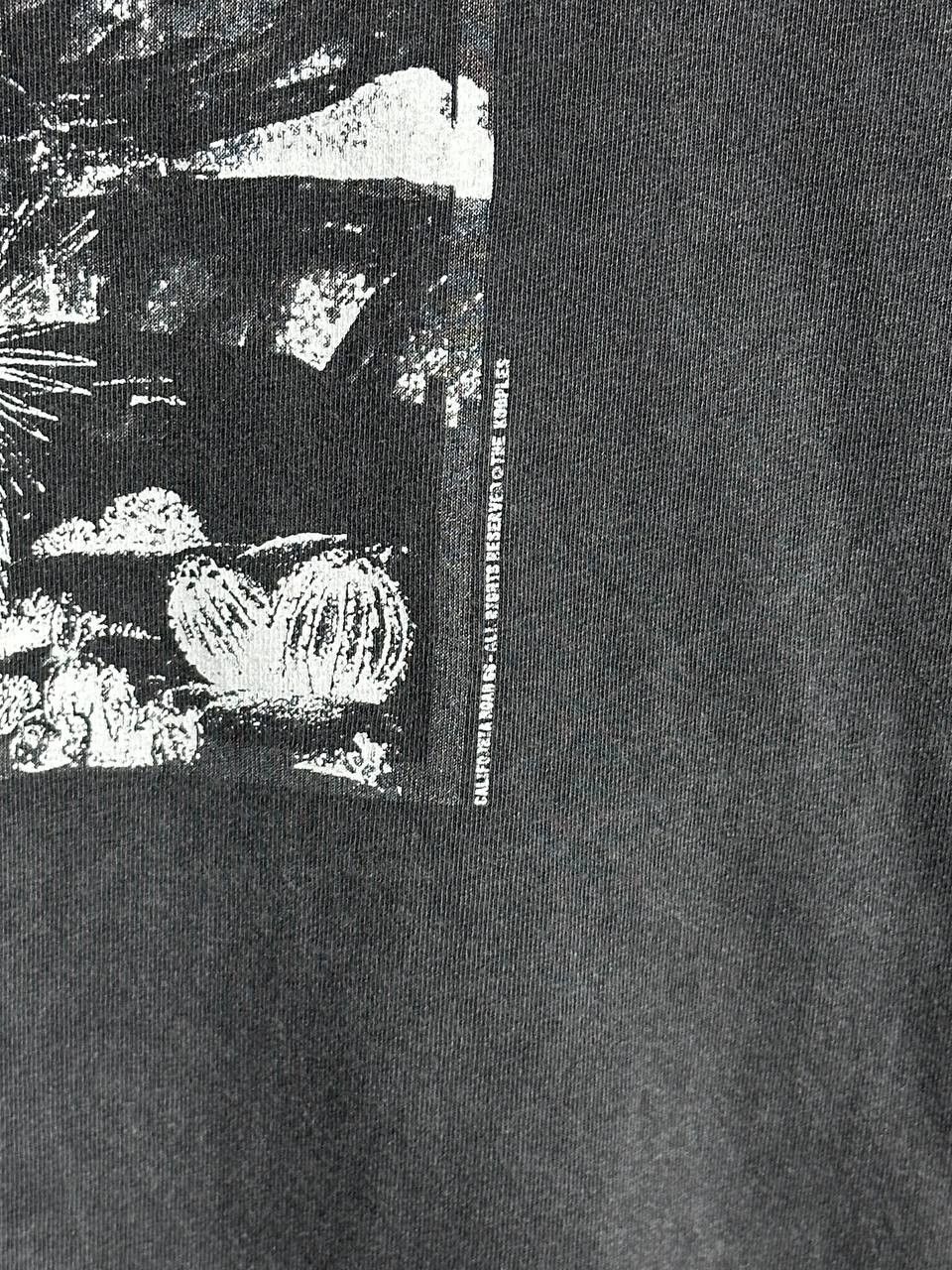 The Kooples The Kooples Paris Distressed Faded Graphic T Shirt Size US L / EU 52-54 / 3 - 5 Thumbnail