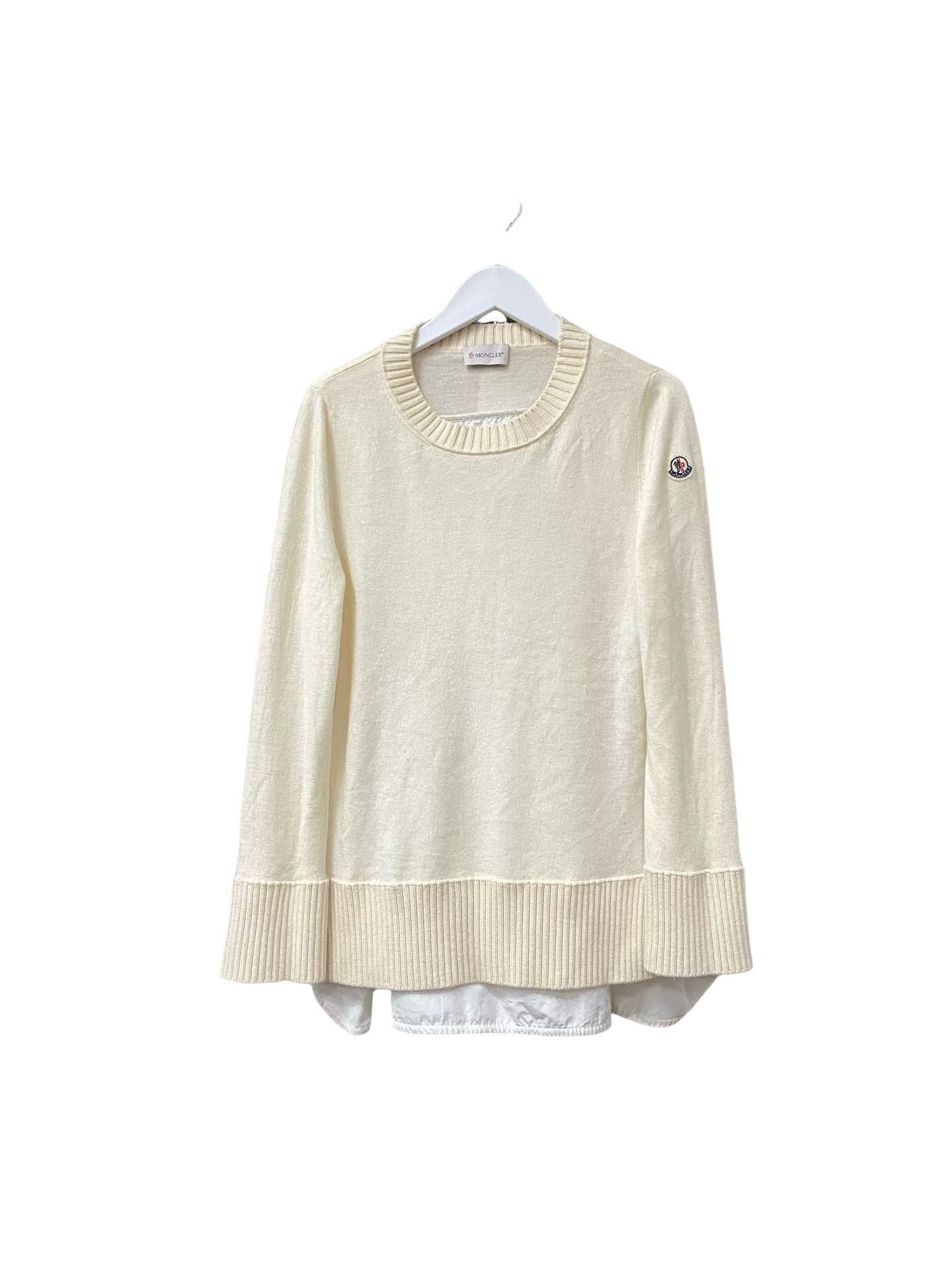 Moncler Moncler Hybrid Knit Sweater Size S Size US S / EU 44-46 / 1 - 1 Thumbnail