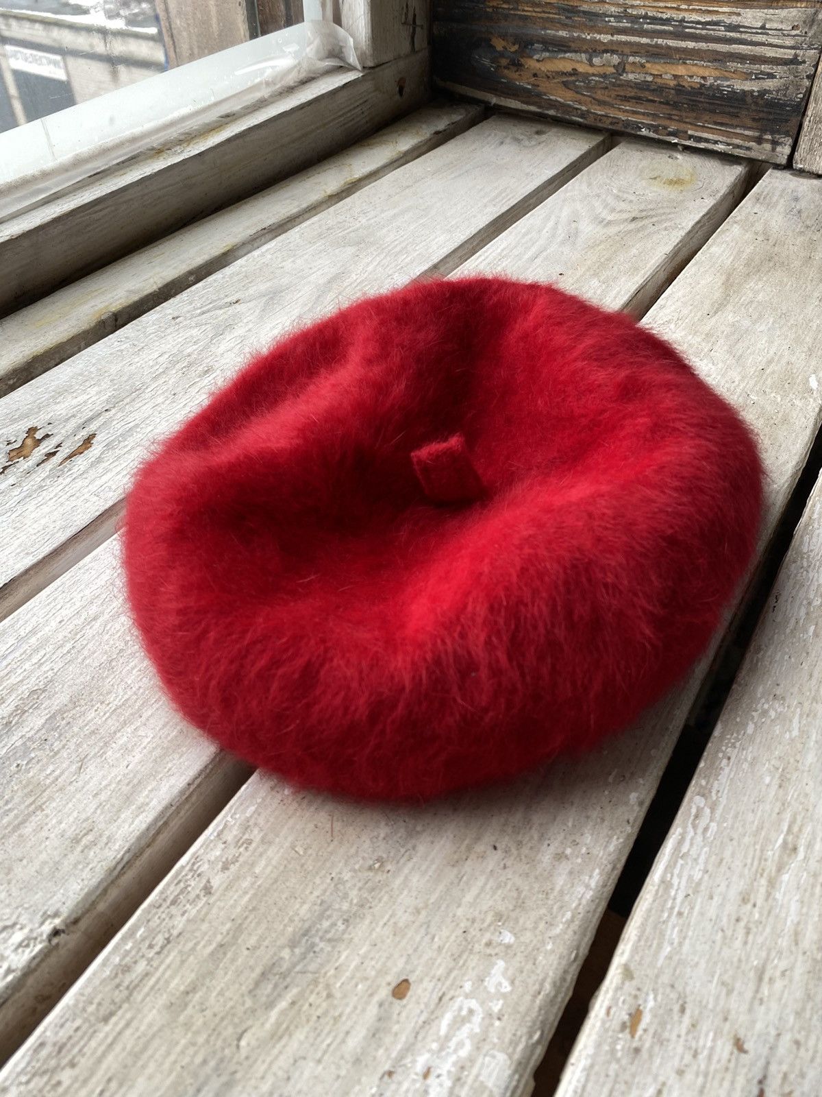 Designer × Kangol × Vintage Kangol England Vintage 90s Wool Beret Hat Cap Size ONE SIZE - 4 Thumbnail