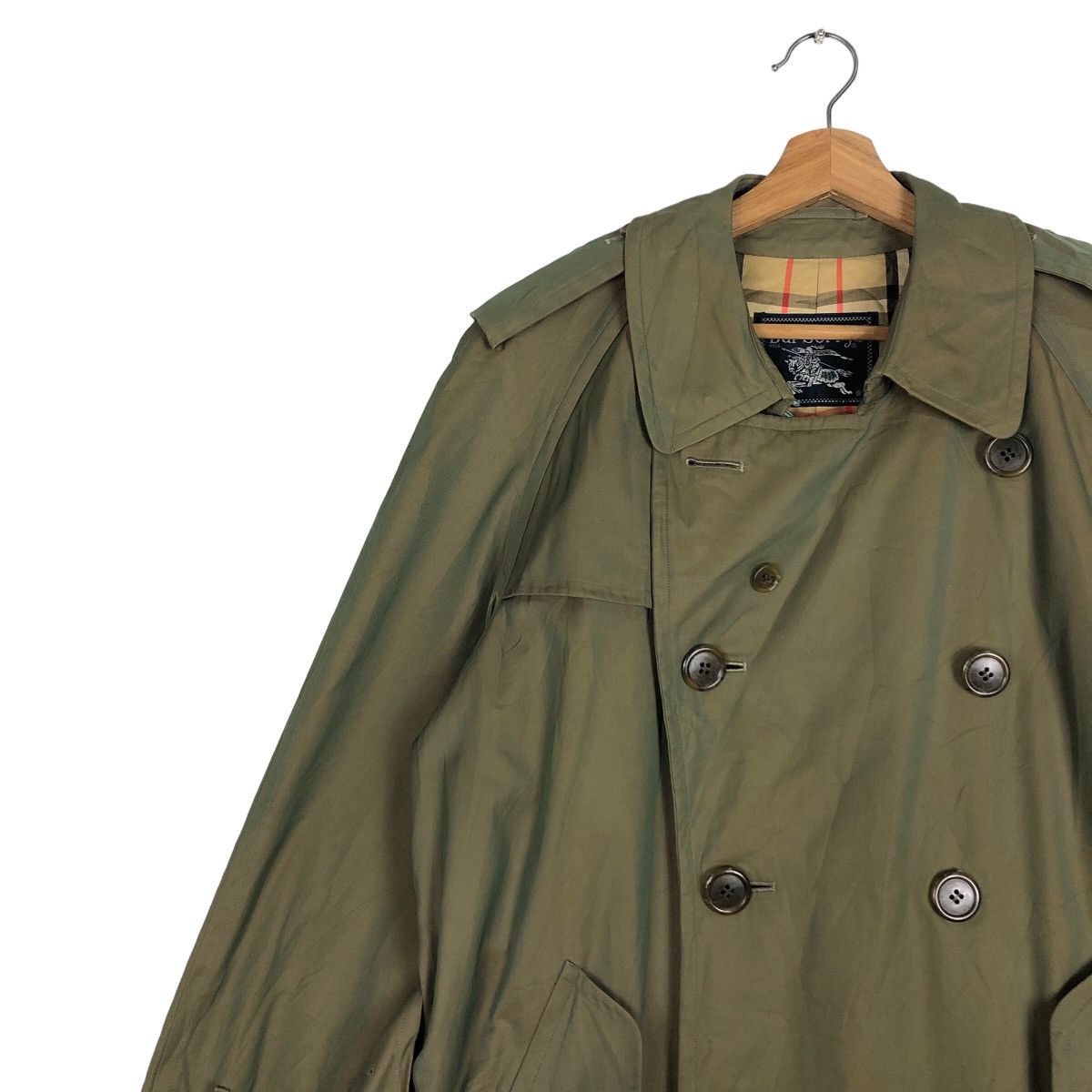 Burberry 🔥Vintage Burberrys Long Jacket Roped Bondage Nova Check Size US M / EU 48-50 / 2 - 8 Thumbnail