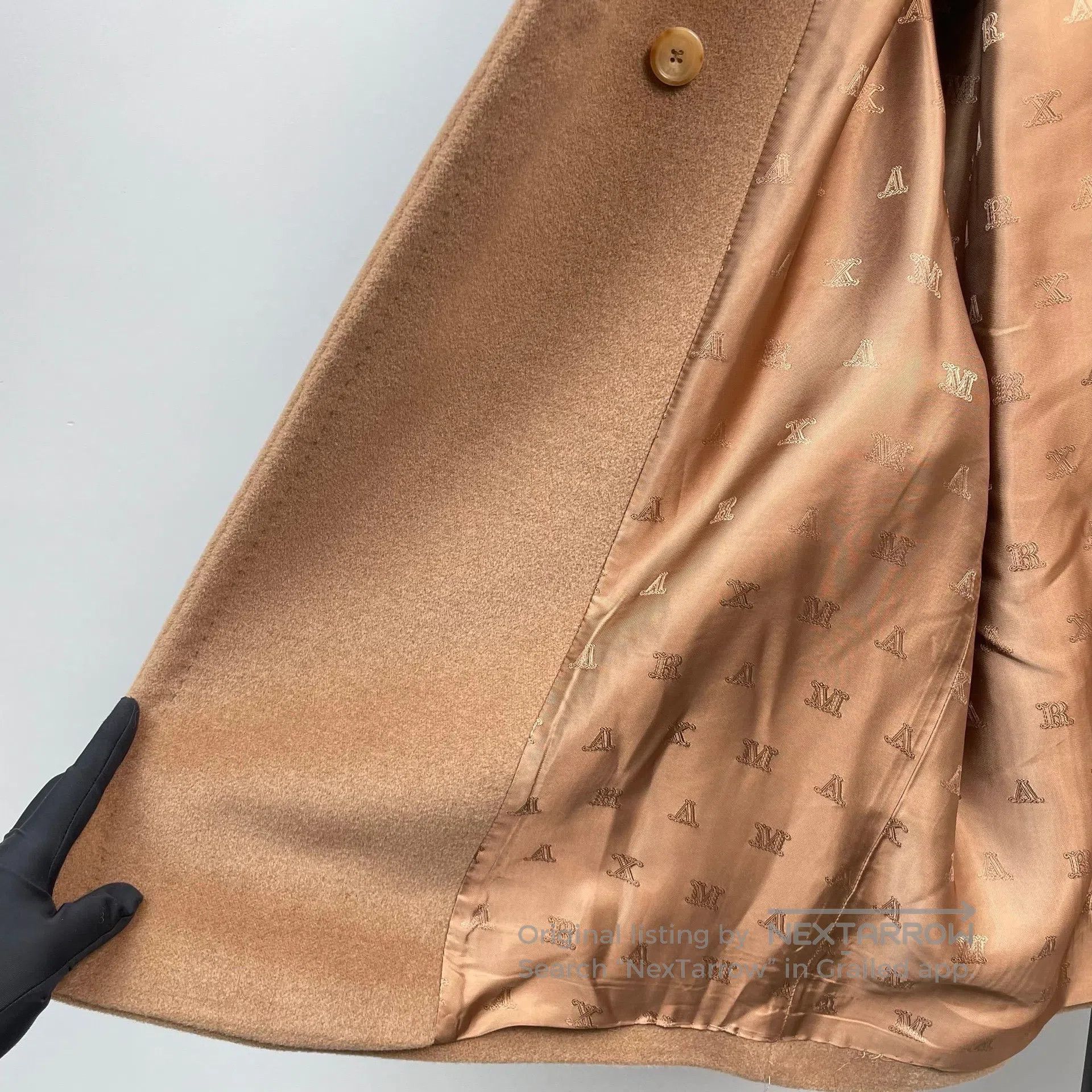 Max Mara Max Mara Brown mid-length cashmere coat| Size XXS / US 00 / IT 34 - 3 Thumbnail