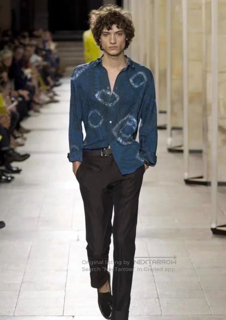 Hermes Hermes size 42 Runway Silk Shirt, 100% Mulberry Silk Fabric Size US XS / EU 42 / 0 - 9 Thumbnail