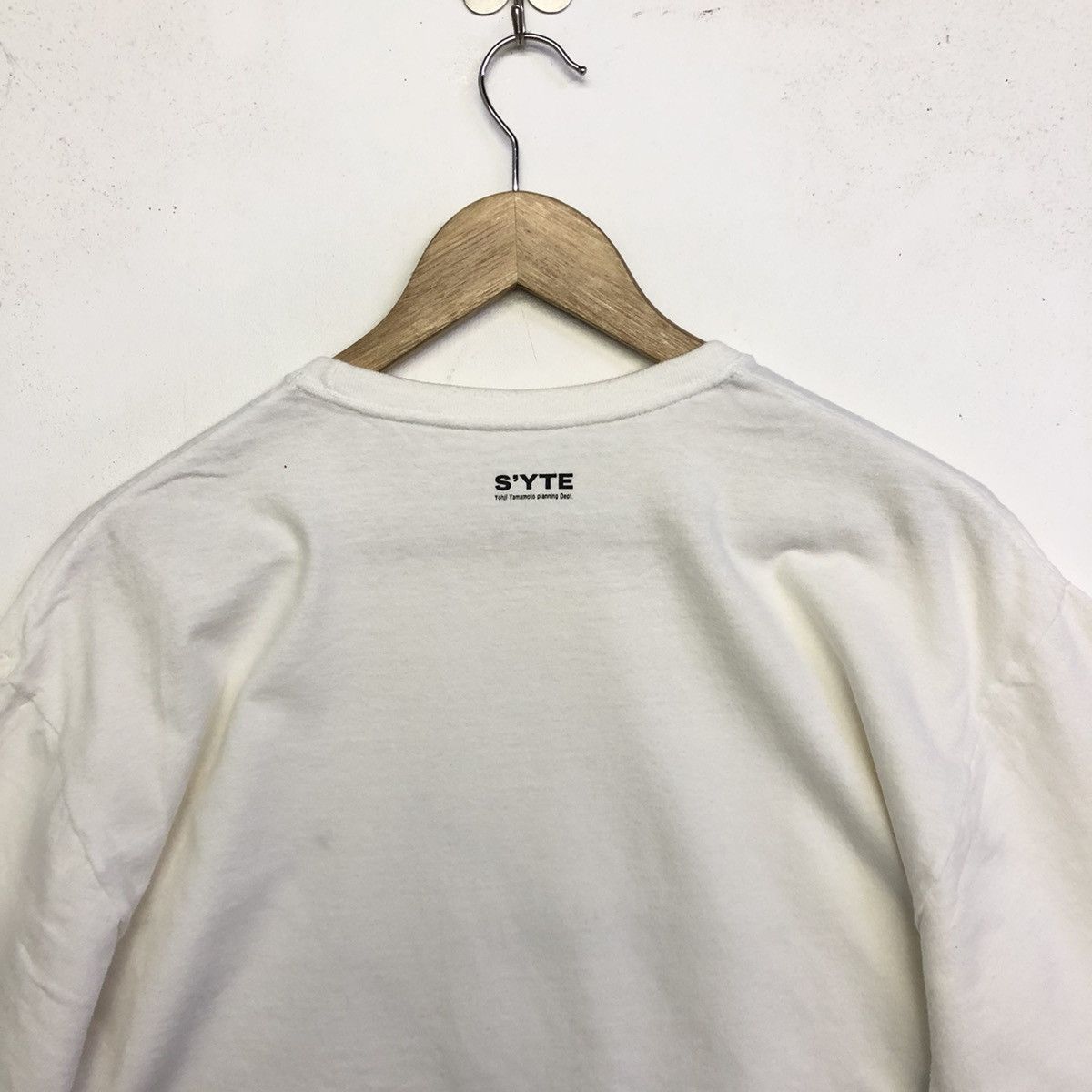 Yohji Yamamoto Yohji Yamamoto S’YTE Planning Dept Signature Tshirt Size US L / EU 52-54 / 3 - 8 Thumbnail