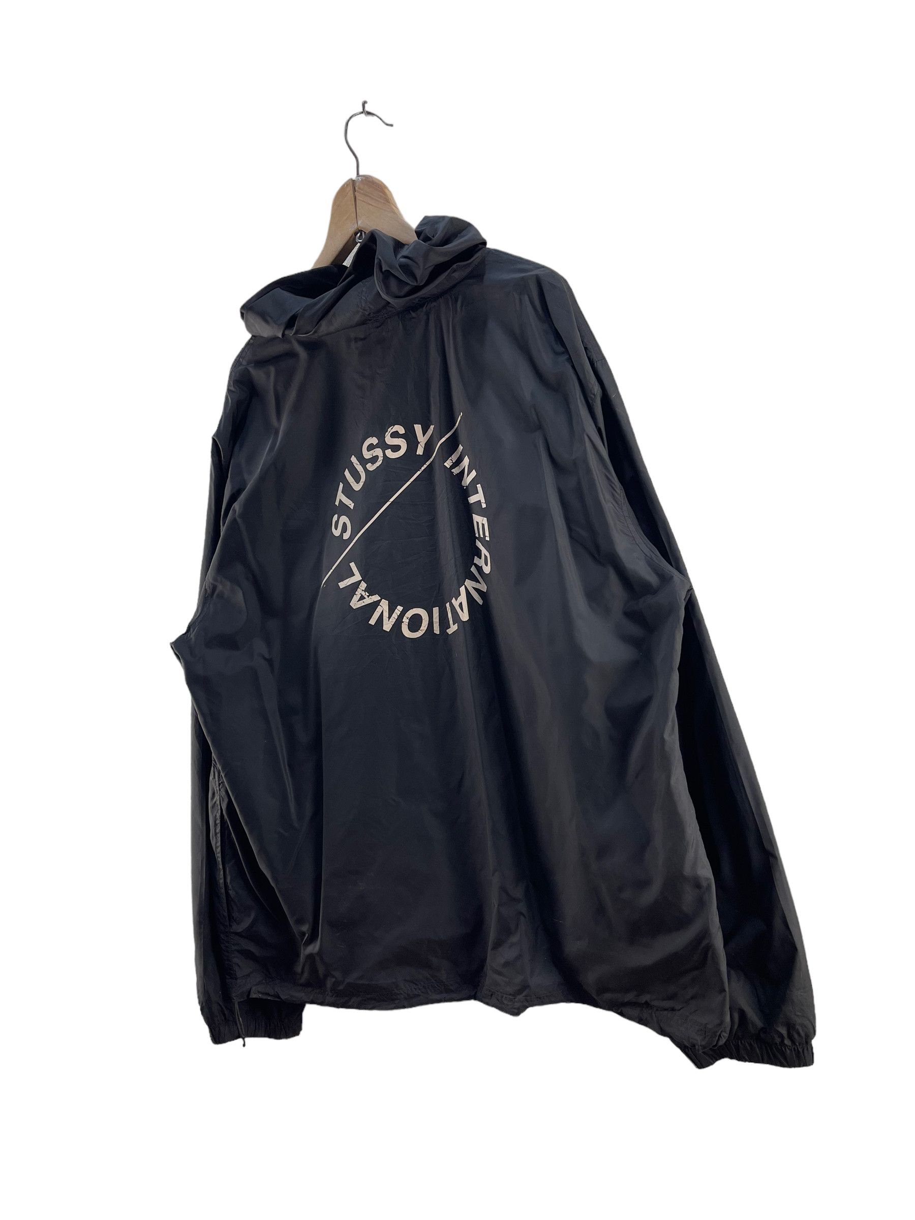 Stussy Vintage Stussy International Windbreaker Hoodies Jacket Size US XXL / EU 58 / 5 - 5 Thumbnail