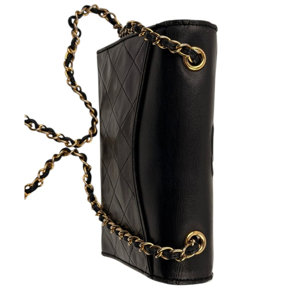 Chanel Chanel Lambskin Quilted Timeless CC Small Single Flap Black Size ONE SIZE - 4 Thumbnail