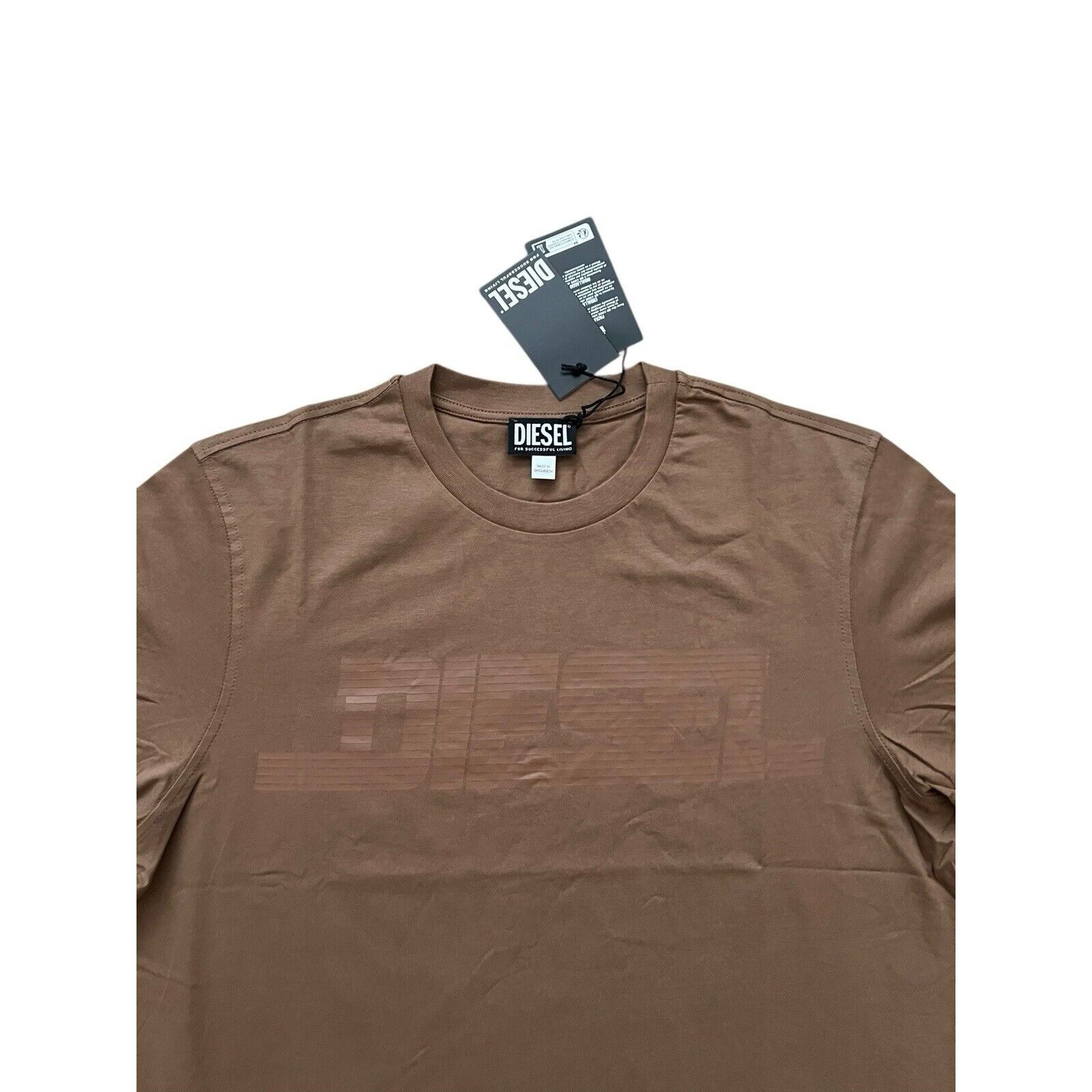 Diesel Diesel T-Just Maglietta T-Shirt NWT $80 Brown Size M Size US M / EU 48-50 / 2 - 2 Thumbnail