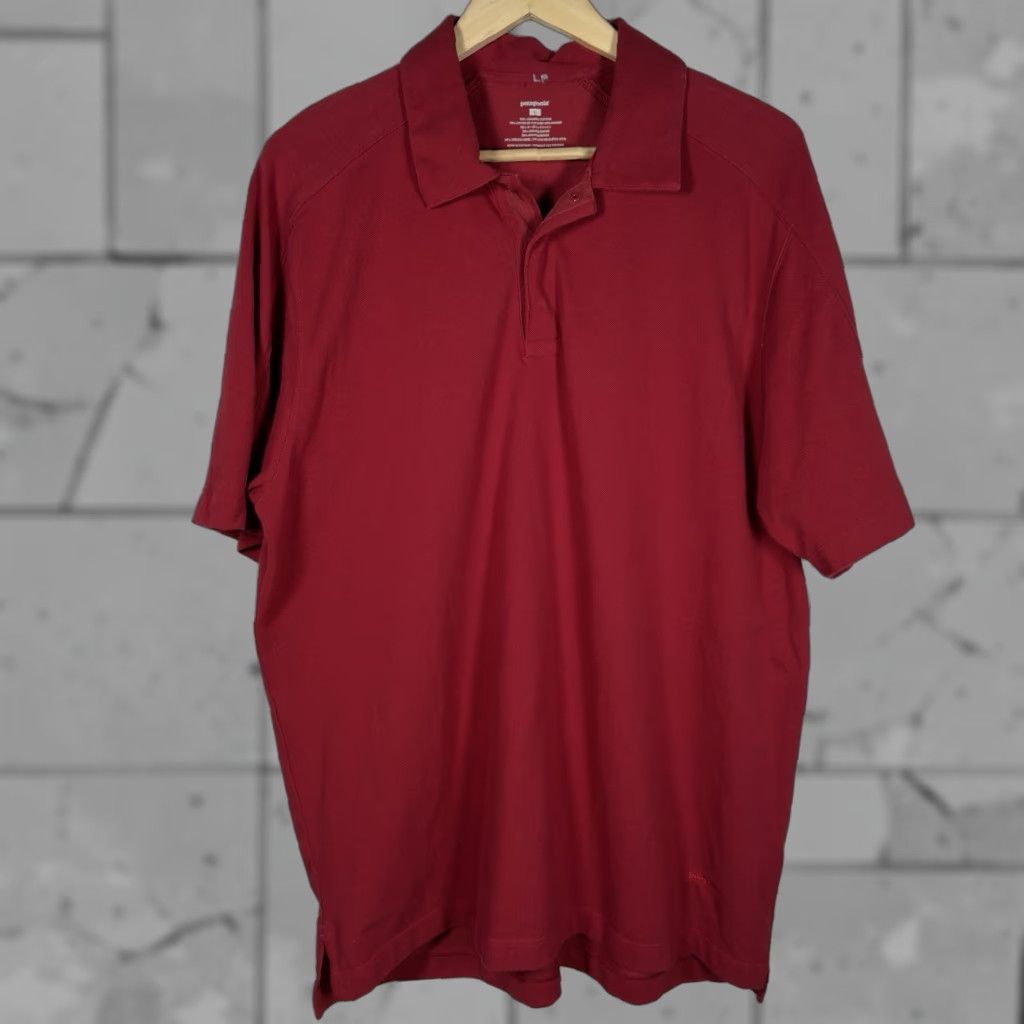 Patagonia Patagonia Polo Shirt Mens Size L Cotton Blend Red Casual Polo Shirt L Mens Red Patagonia Cotton Blend Polo Shirt Size US L / EU 52-54 / 3 - 1 Thumbnail