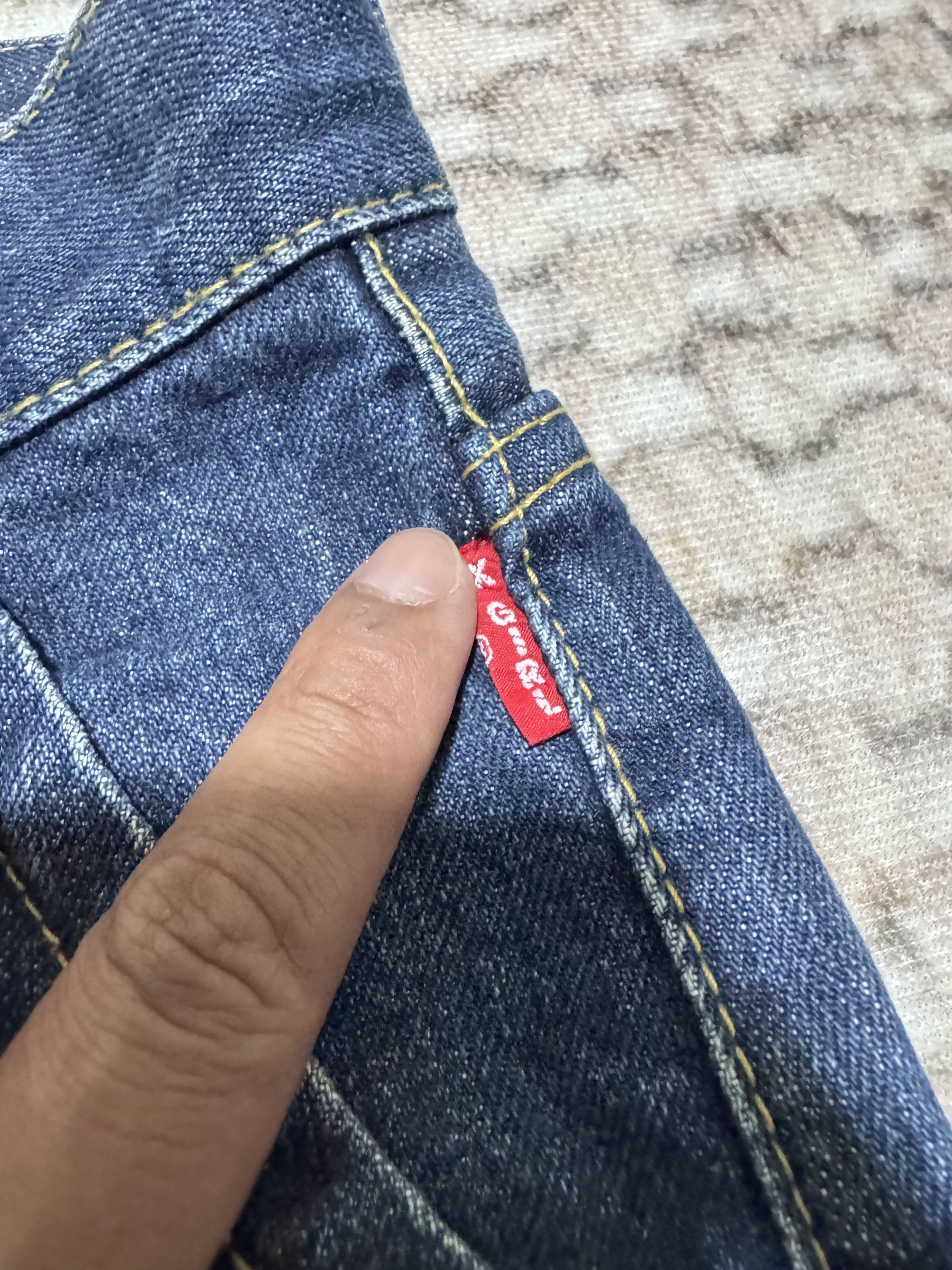 X-Girl X-girl Selvadge Red Line Denim Jeans Made In Japan Size 32" / US 10 / IT 46 - 6 Thumbnail