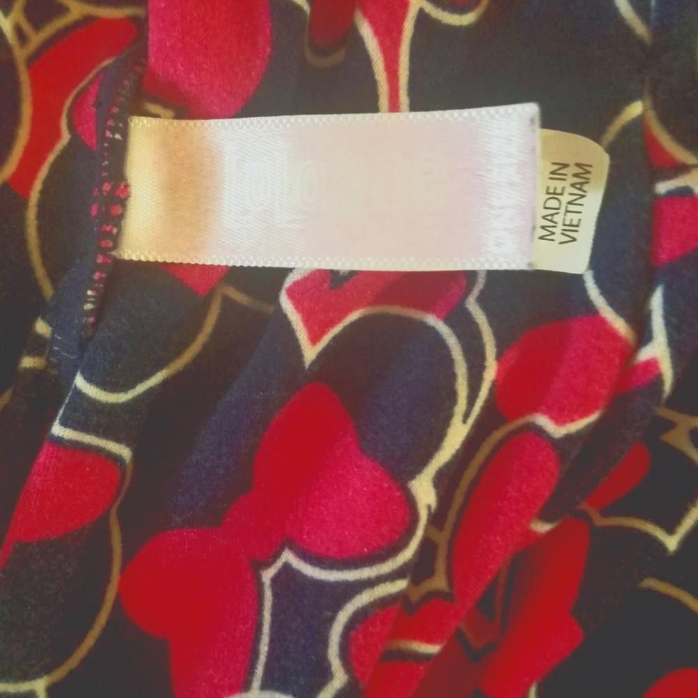 Designer Lularoe Minnie Mouse Leggings One Size Fits All Size 30" / US 8 / IT 44 - 2 Thumbnail