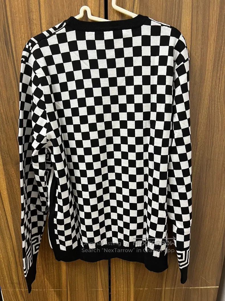 Other Versace Checkerboard back pattern Medusa knit Size US L / EU 52-54 / 3 - 2 Thumbnail