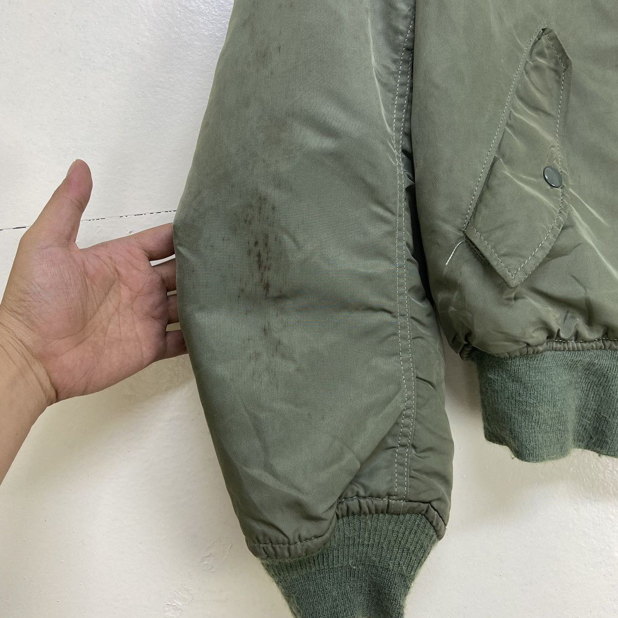 Alpha Industries Vintage Alpha Industries Bomber Flight MA-1 Jacket Size US L / EU 52-54 / 3 - 5 Thumbnail