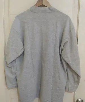 Adidas Vintage 80s Adidas x Descente Big Logo Trefoil Mock Neck Size US L / EU 52-54 / 3 - 2 Thumbnail