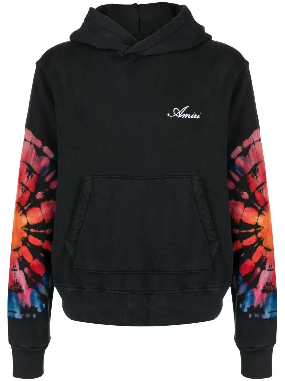 Amiri o1y0525 Logo Hoodie in Black Size US M / EU 48-50 / 2 - 1 Thumbnail