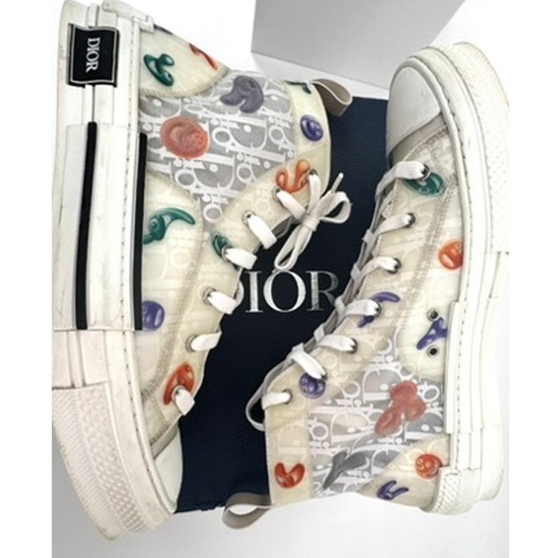 Dior Dior x Kenny Scharf Technical Oblique Patch B23 Sneakers 46 Size US 13 / EU 46 - 2 Thumbnail