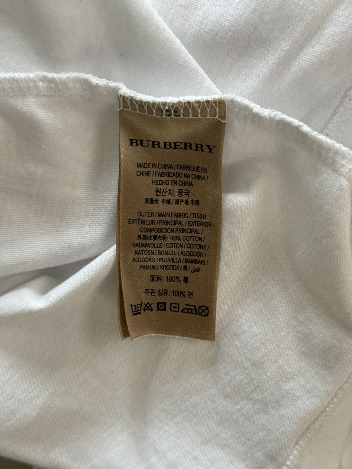 Burberry Burberry Logo Shirt Size US XL / EU 56 / 4 - 10 Thumbnail