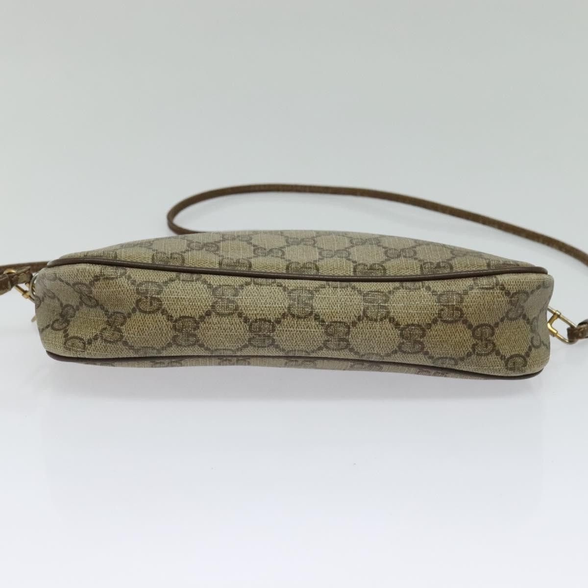 Gucci GUCCI GG Supreme Shoulder Bag Pvc Beige 97 02 068 Size ONE SIZE - 9 Thumbnail