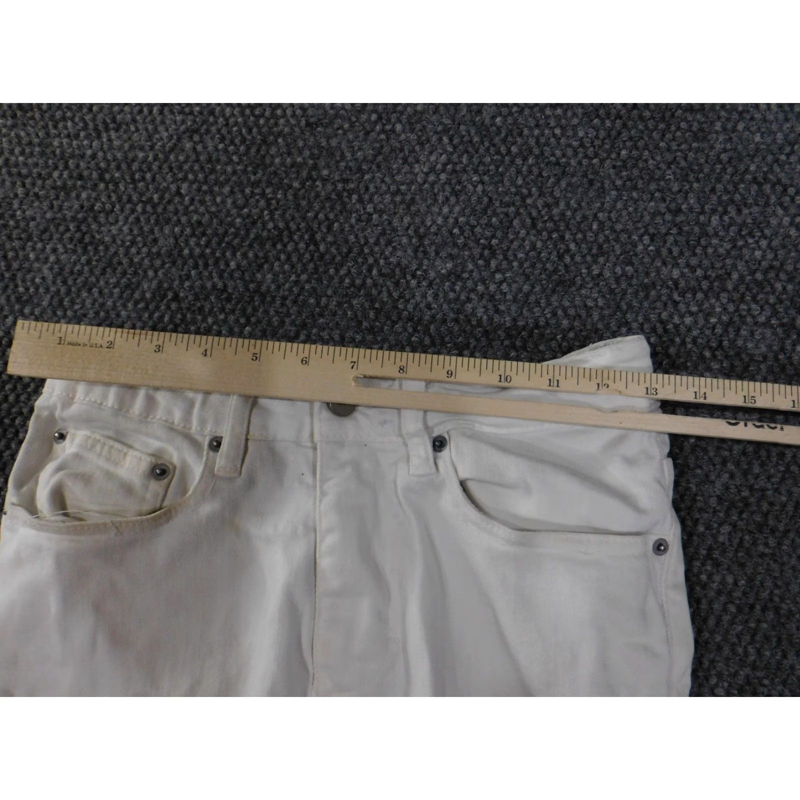 Zara Zara Jeans Mens 30 White Slim Fit Stretch Denim Five Pocket Casual Size US 30 / EU 46 - 5 Thumbnail