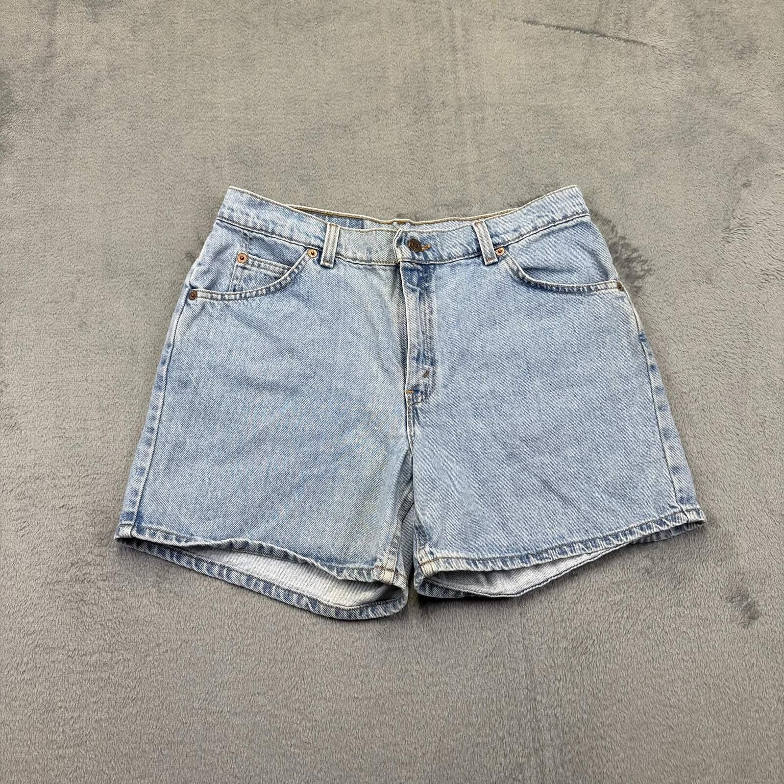 Levi's Levi's Women's High-Waisted Light Wash Denim Shorts Size 30" / US 8 / IT 44 - 1 Thumbnail