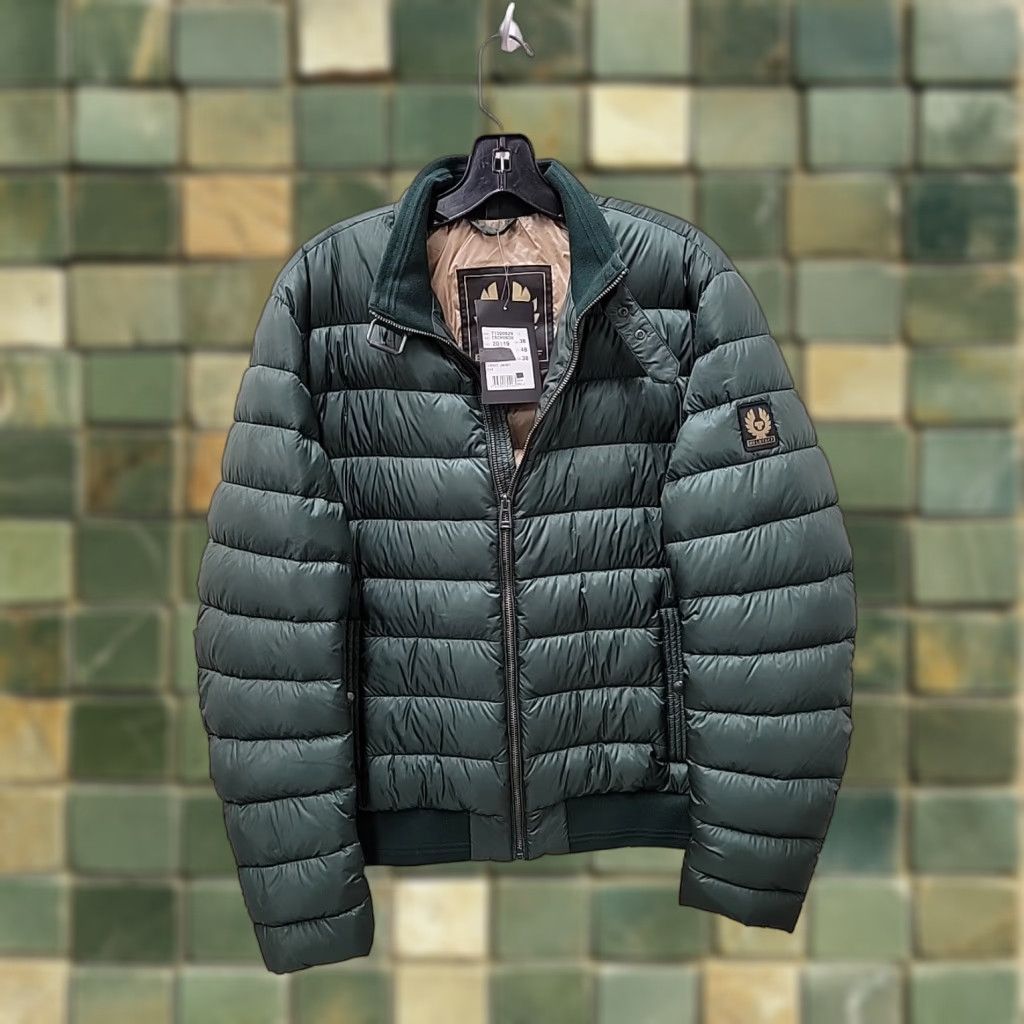 Belstaff VINTAGE Belstaff Circuit Down Jacket Pine Green Mens 38 NWT Puffer Coat/ Jacket Size US XXS / EU 40 - 1 Thumbnail
