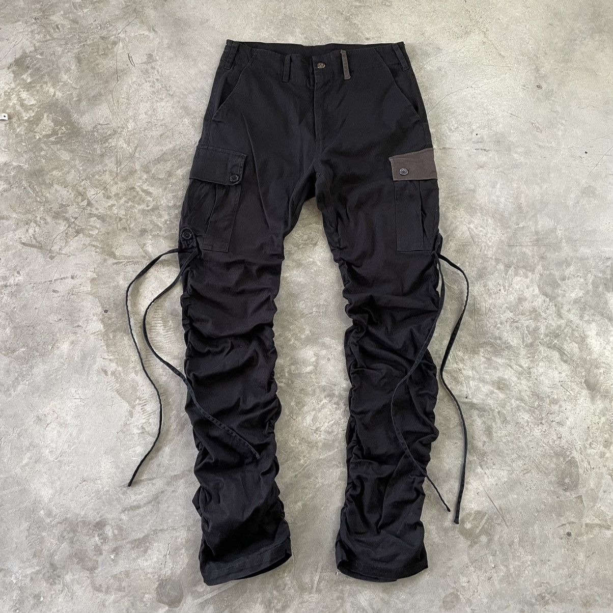 Designer × Japanese Brand × Vintage 🔴 Rare ! ! Ragout Punk Cargo Pant 🔴 Size US 31 - 1 Thumbnail