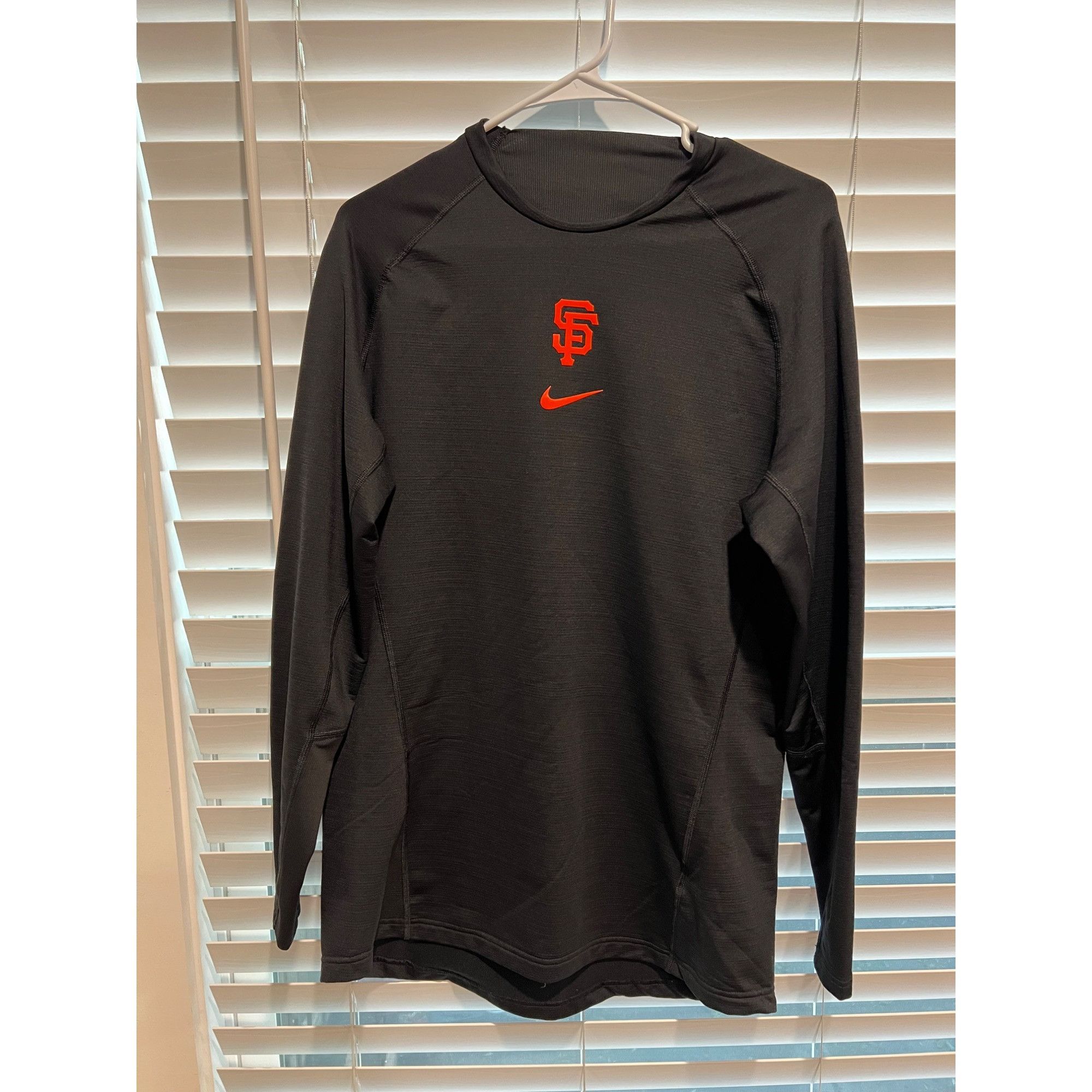 Nike Nike San Francisco Giants Polo Long Sleeve Shirt - Size L Size US L / EU 52-54 / 3 - 1 Thumbnail
