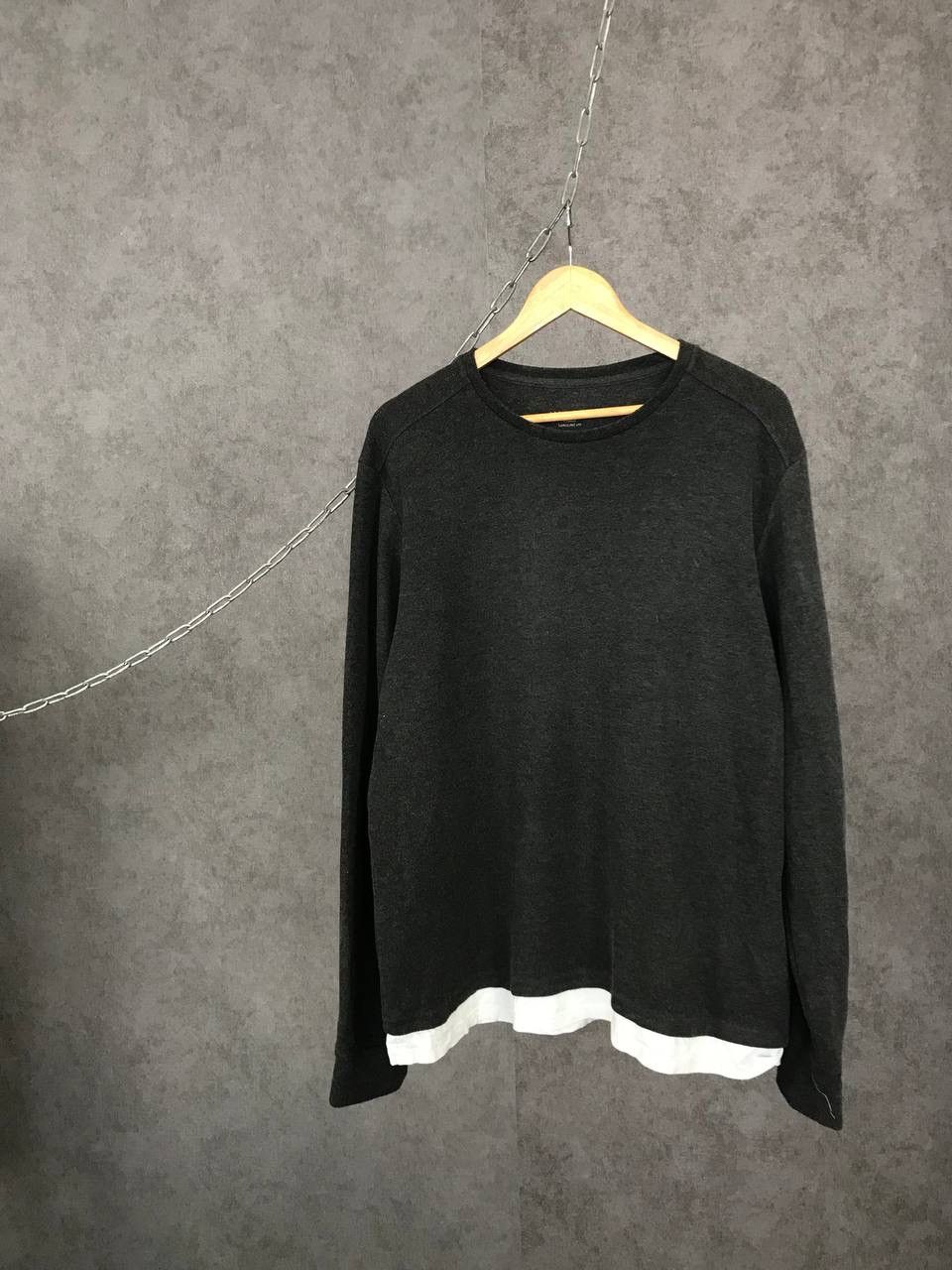 Allsaints Allsaints longline fit sweatshirt Size US XL / EU 56 / 4 - 1 Thumbnail
