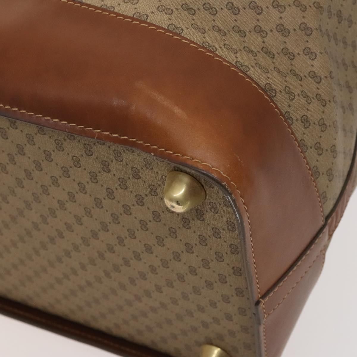 Gucci GUCCI Micro GG Supreme Boston Bag Pvc Beige Gold 012 024 Size ONE SIZE - 12 Thumbnail