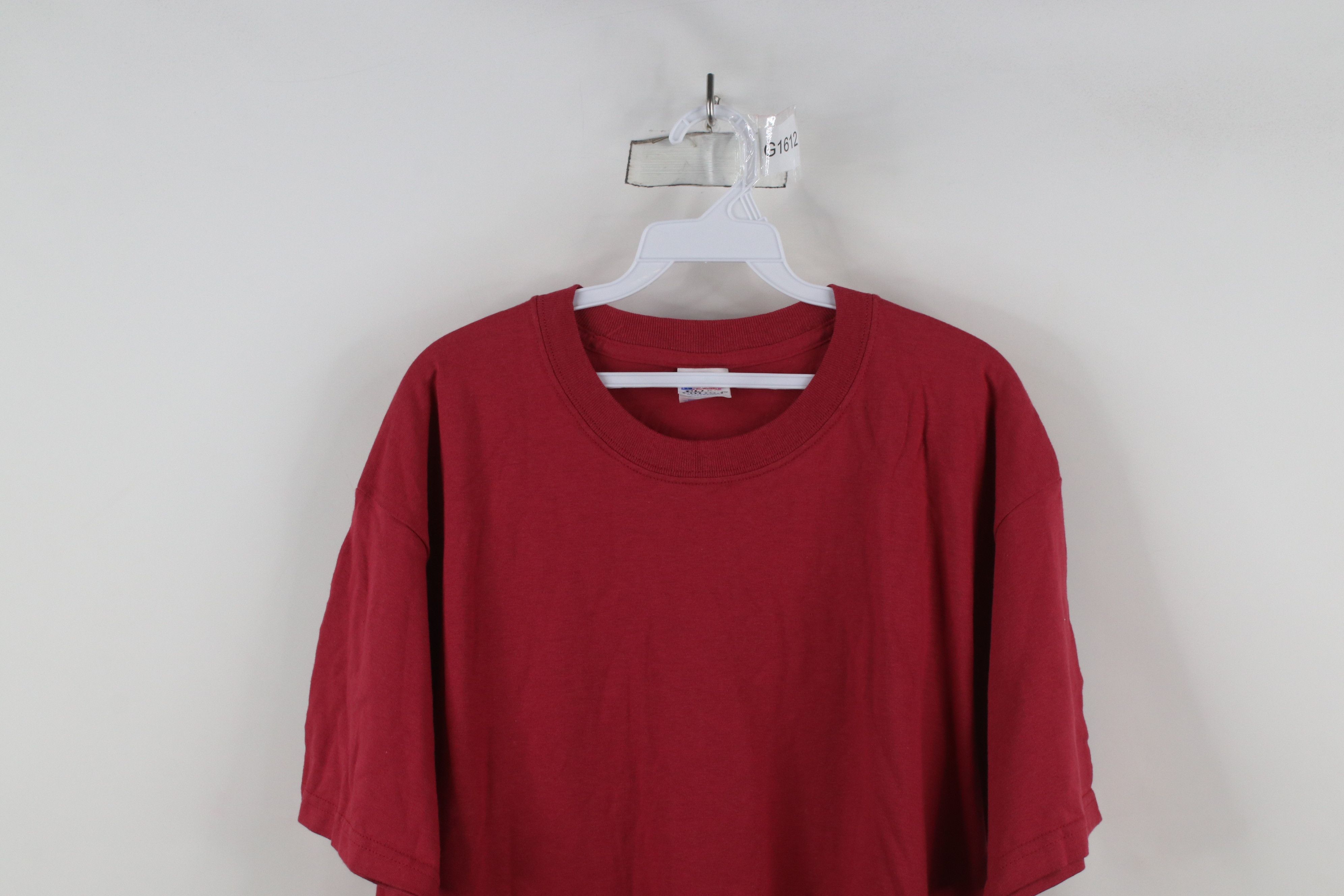 Vintage Deadstock Vintage 90s Streetwear Heavyweight Cotton T-Shirt Size US L / EU 52-54 / 3 - 2 Thumbnail