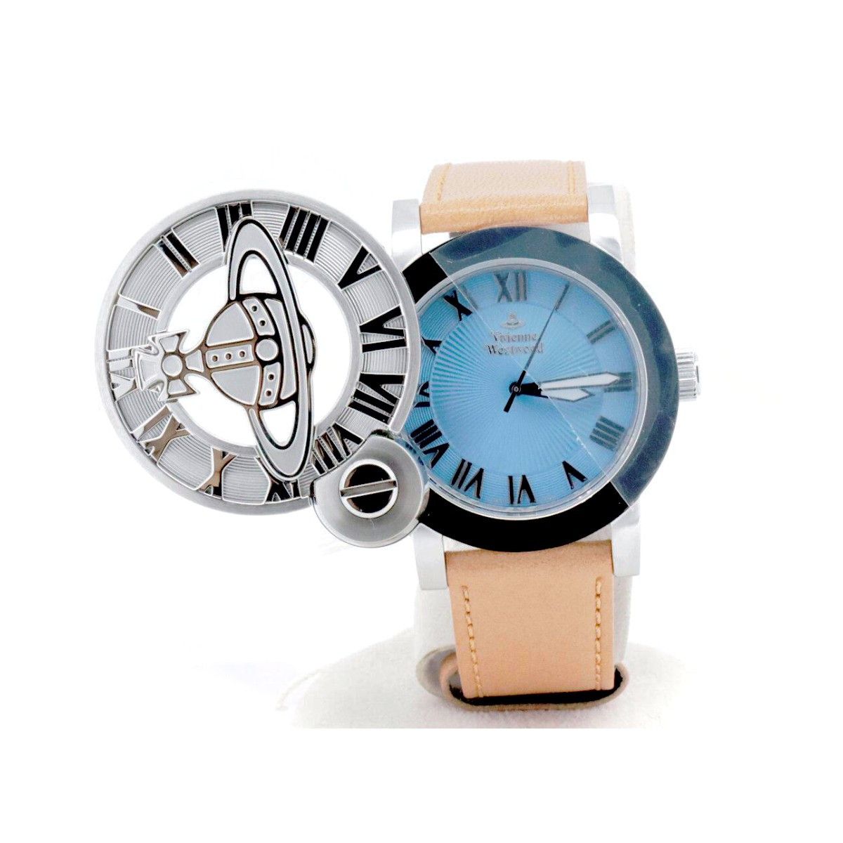 Vivienne Westwood Vivienne Westwood Vivienne Westwood CAGE2 Stainless Steel Metal Quartz VW20F1-62 Size ONE SIZE - 1 Thumbnail