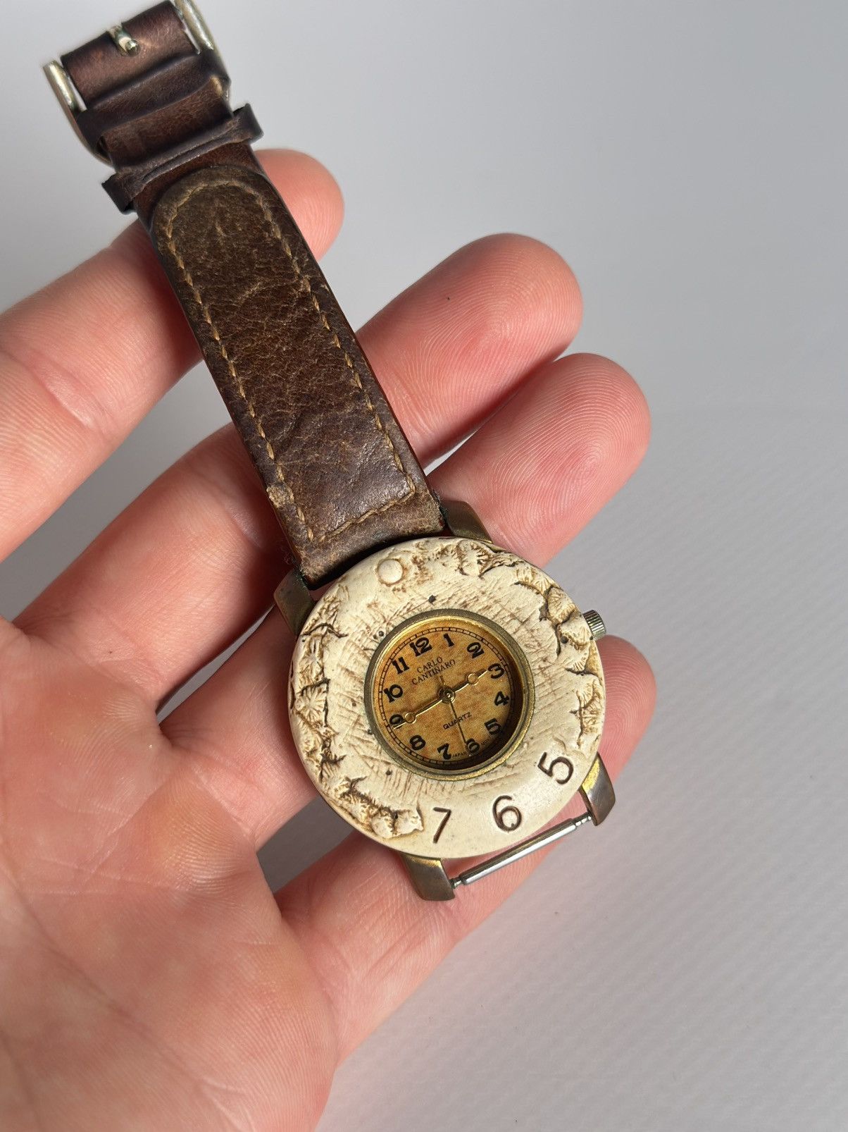 Vintage carlo cantinaro vintage Watch made in Japan Size ONE SIZE - 5 Thumbnail