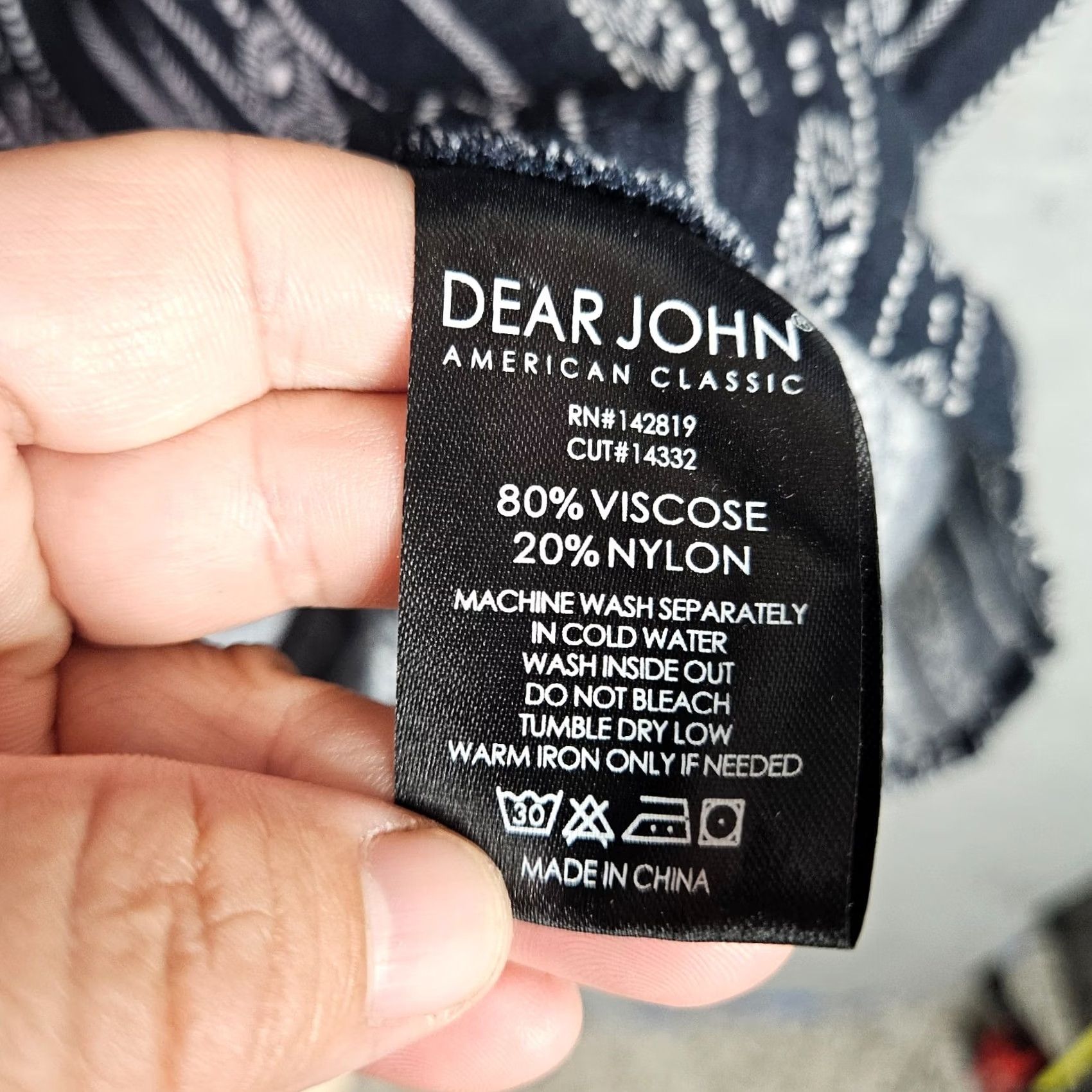 Vintage DEAR John Women's Southwest Printed Roller up Sleeve Dress Sz S Size S / US 4 / IT 40 - 7 Thumbnail