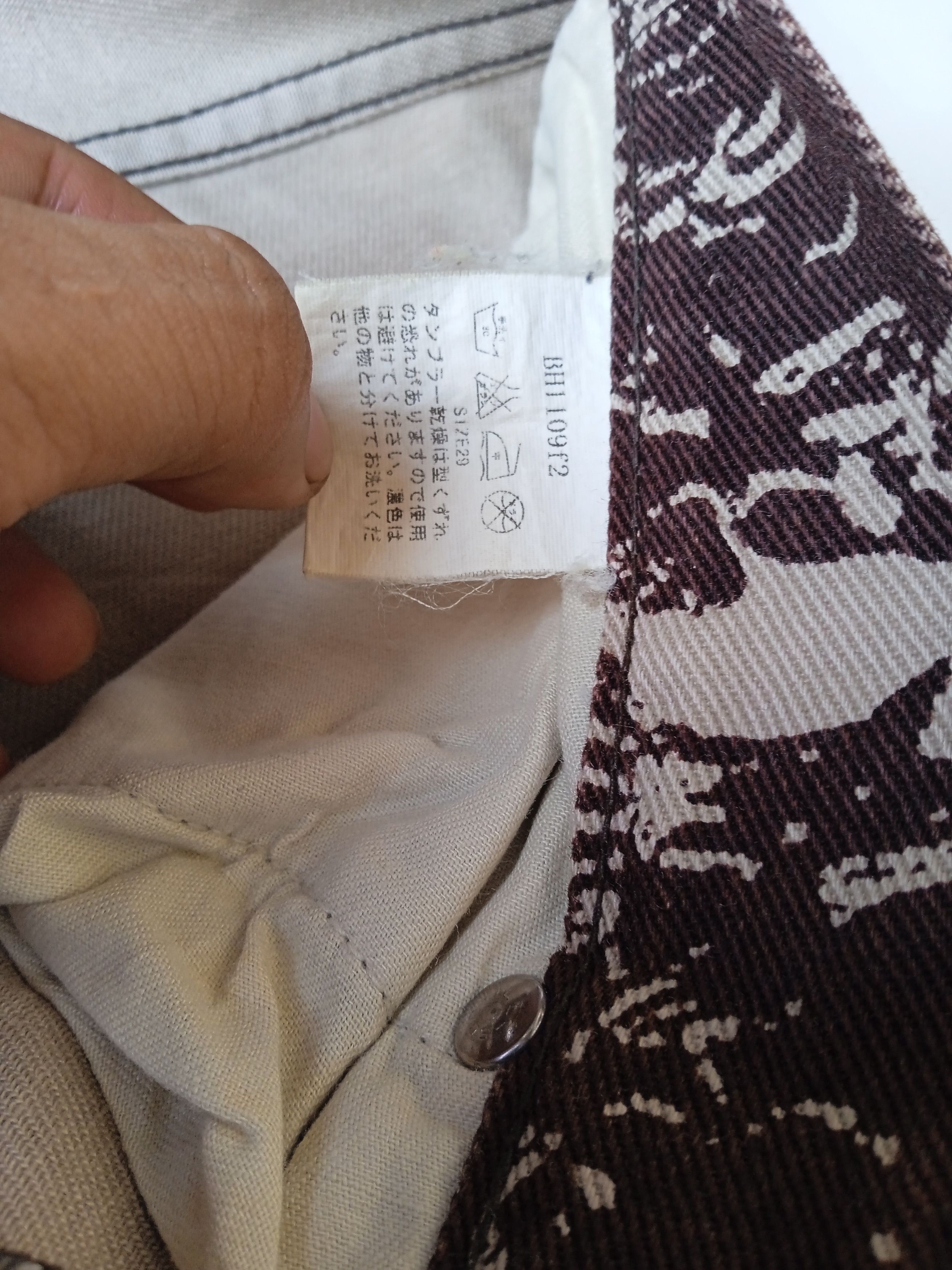 If Six Was Nine Hagi Skull Jeans Size US 30 / EU 46 - 6 Thumbnail