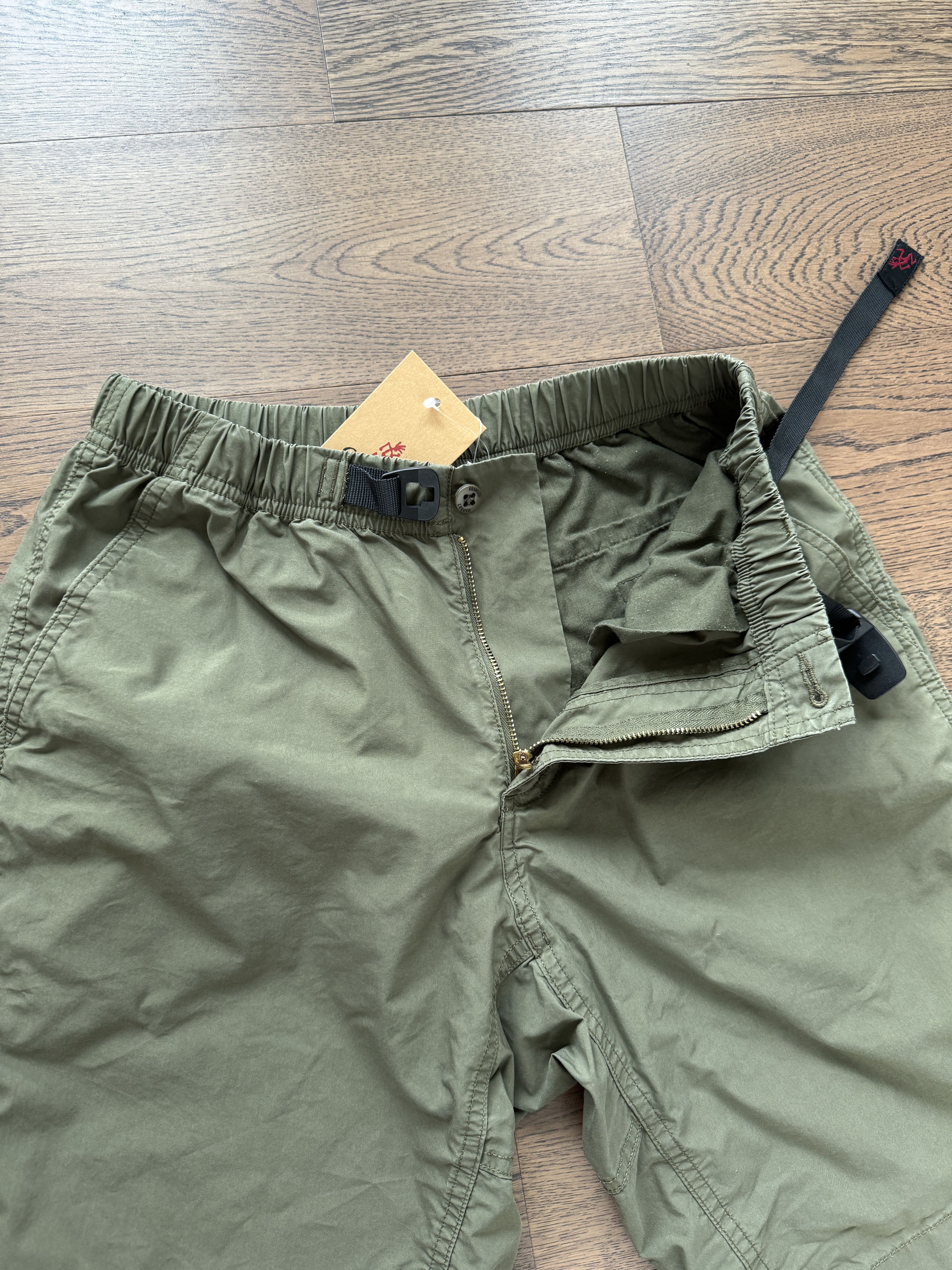 Gramicci Gramicci USA Mens Military Army Green Density Stretch Shorts Size US 30 / EU 46 - 4 Thumbnail