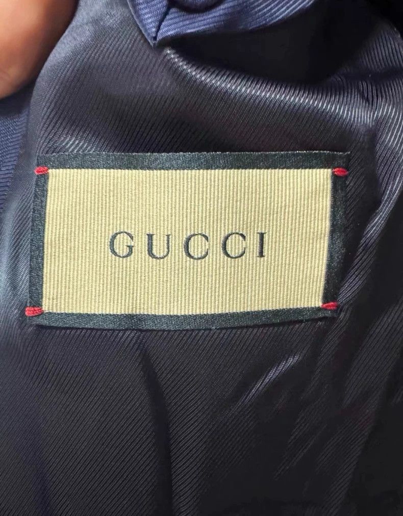 Gucci Gucci 24 styles of crystal embroidered wool casual jackets Size US S / EU 44-46 / 1 - 5 Thumbnail