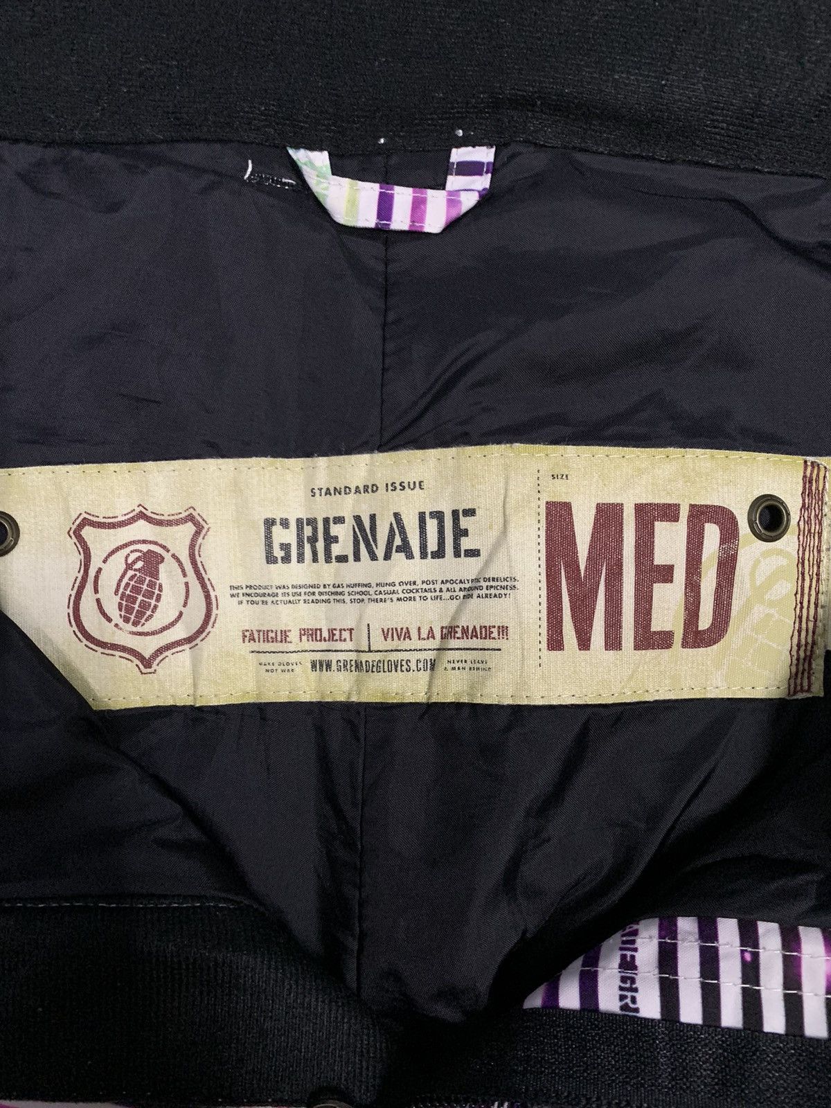 Japanese Brand Grenade “Viva La Grenade” Galaxy Print Snowboarding Pants Size US 34 / EU 50 - 19 Thumbnail
