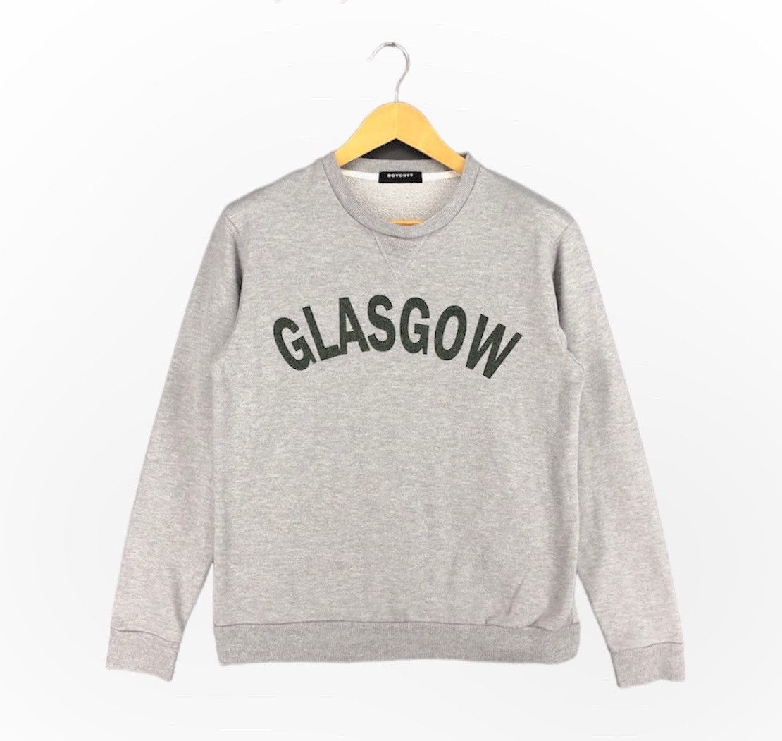 Boycott GLASGOW by BOYCOTT Crew Neck Sweatshirt #2179-75 Size US M / EU 48-50 / 2 - 1 Thumbnail
