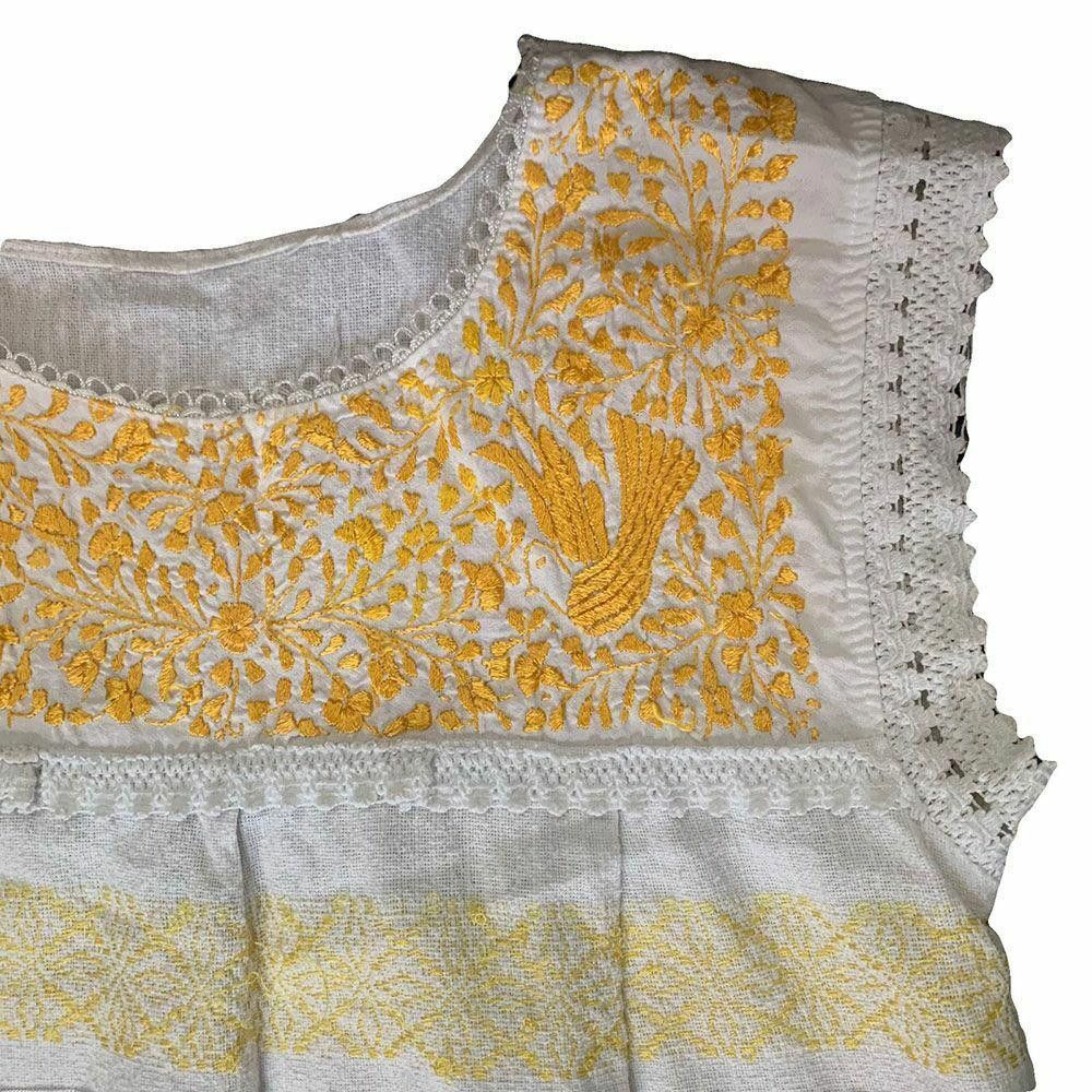 Designer Pre Owned White Loomed Dress L Size L / US 10 / IT 46 - 7 Thumbnail