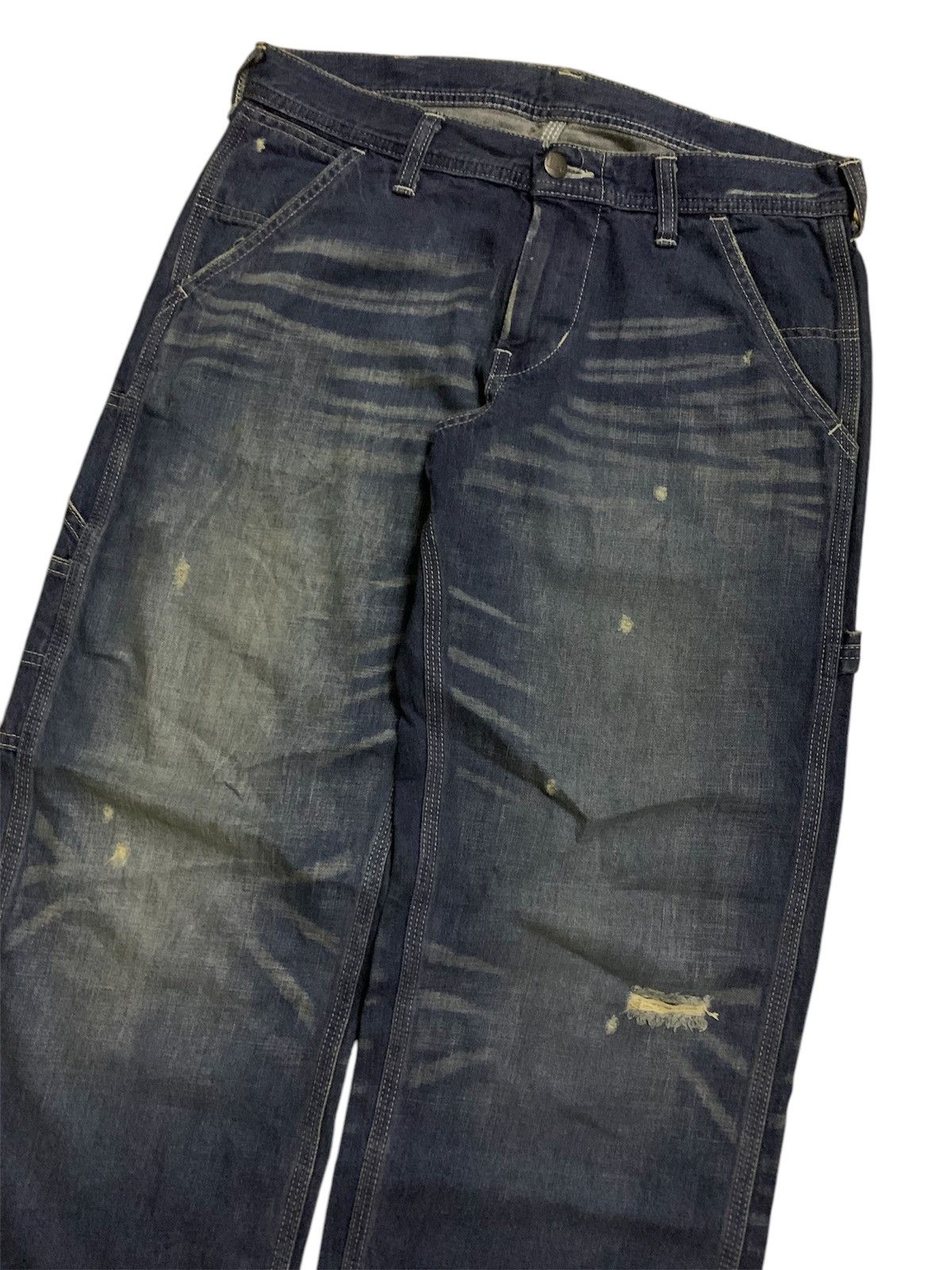 Japanese Brand × Lee × Vintage Vintage Lee Carpenter Denim Pant Size US 32 / EU 48 - 6 Thumbnail