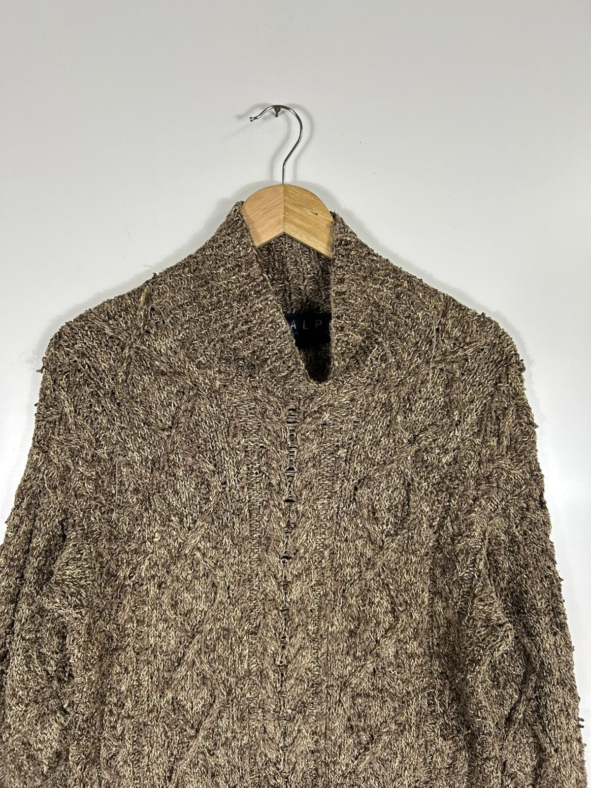 RRL Ralph Lauren ⚡️Vintage Ralph Ralph Lauren Knit Turtleneck Sweater Size L / US 10 / IT 46 - 4 Thumbnail
