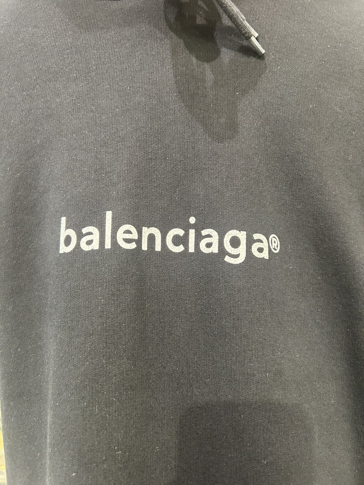 Balenciaga Balenciaga Copyright hoodie black Size US XL / EU 56 / 4 - 2 Thumbnail