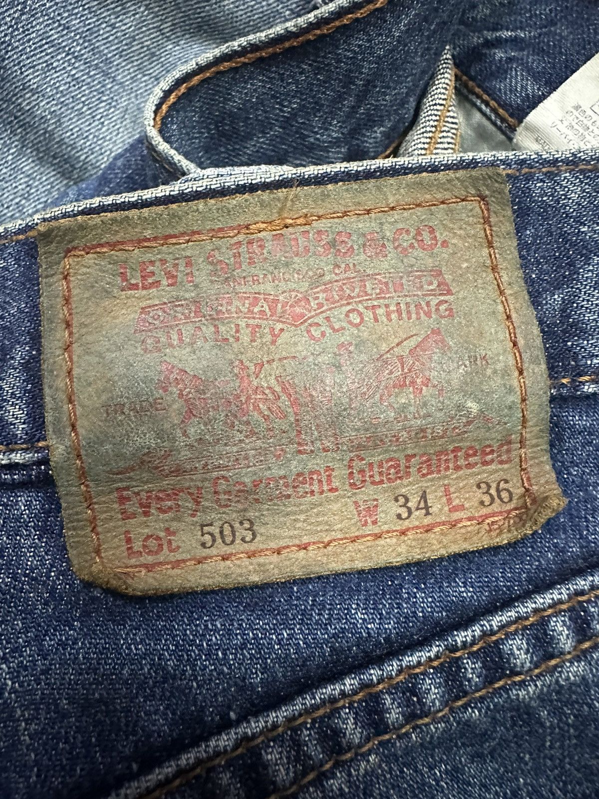 Levi's levis jeans straight cut Size US 34 / EU 50 - 8 Thumbnail