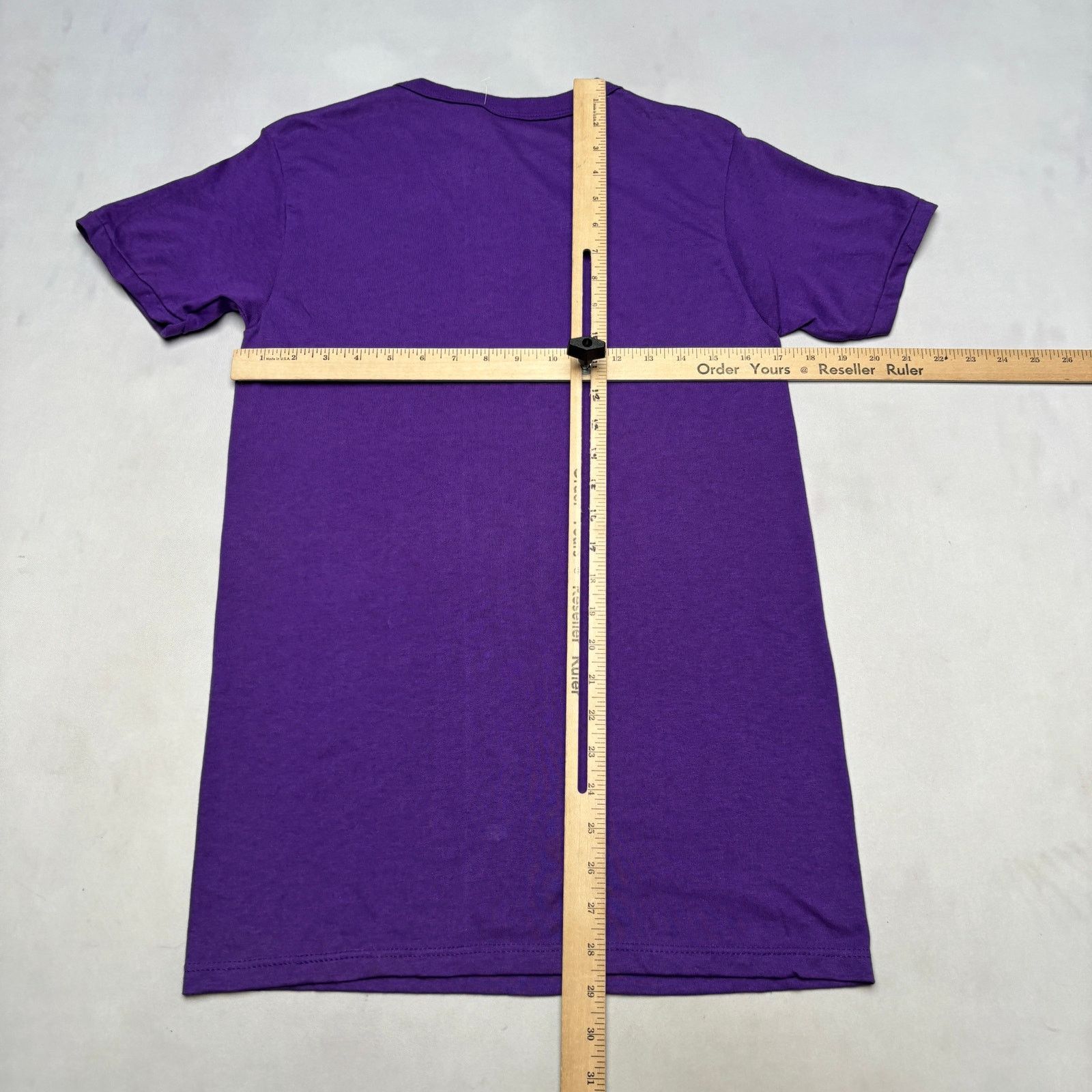 Champion Vintage 80s Champion Blank Tee Shirt Purple Men's Medium Size US M / EU 48-50 / 2 - 3 Thumbnail