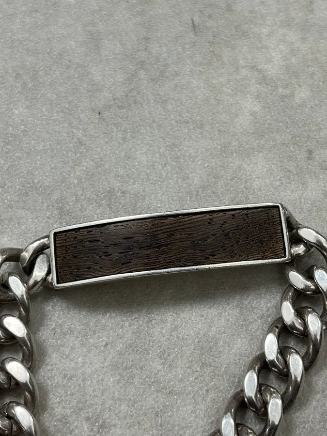 Maison Margiela AW2010 Maison Margiela Grey Cuban Link Armband Bracelet Size ONE SIZE - 5 Thumbnail