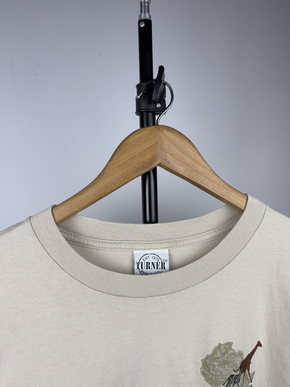 The Mountain 90s Turner Originals Busch Gardens Safari Tee Made in USA L Size US L / EU 52-54 / 3 - 8 Thumbnail