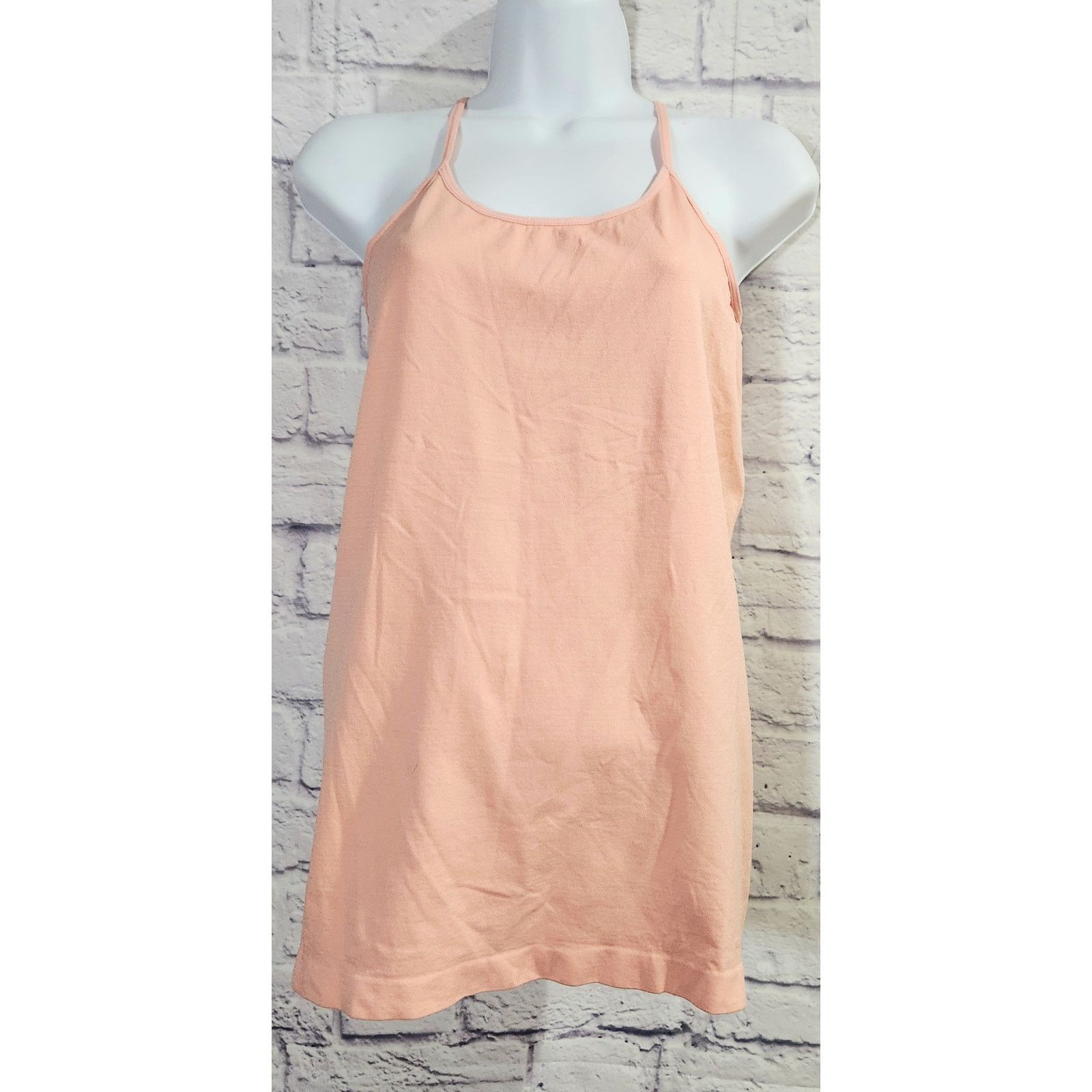 Other Mega Wear Maternity Peach Spaghetti Strap Tank Top One Size Size ONE SIZE - 1 Thumbnail