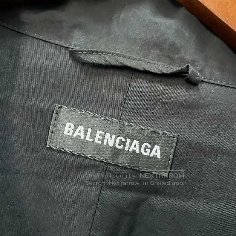 Balenciaga Balenciaga Black and Red Printed Logo School Jacket Size US S / EU 44-46 / 1 - 4 Thumbnail