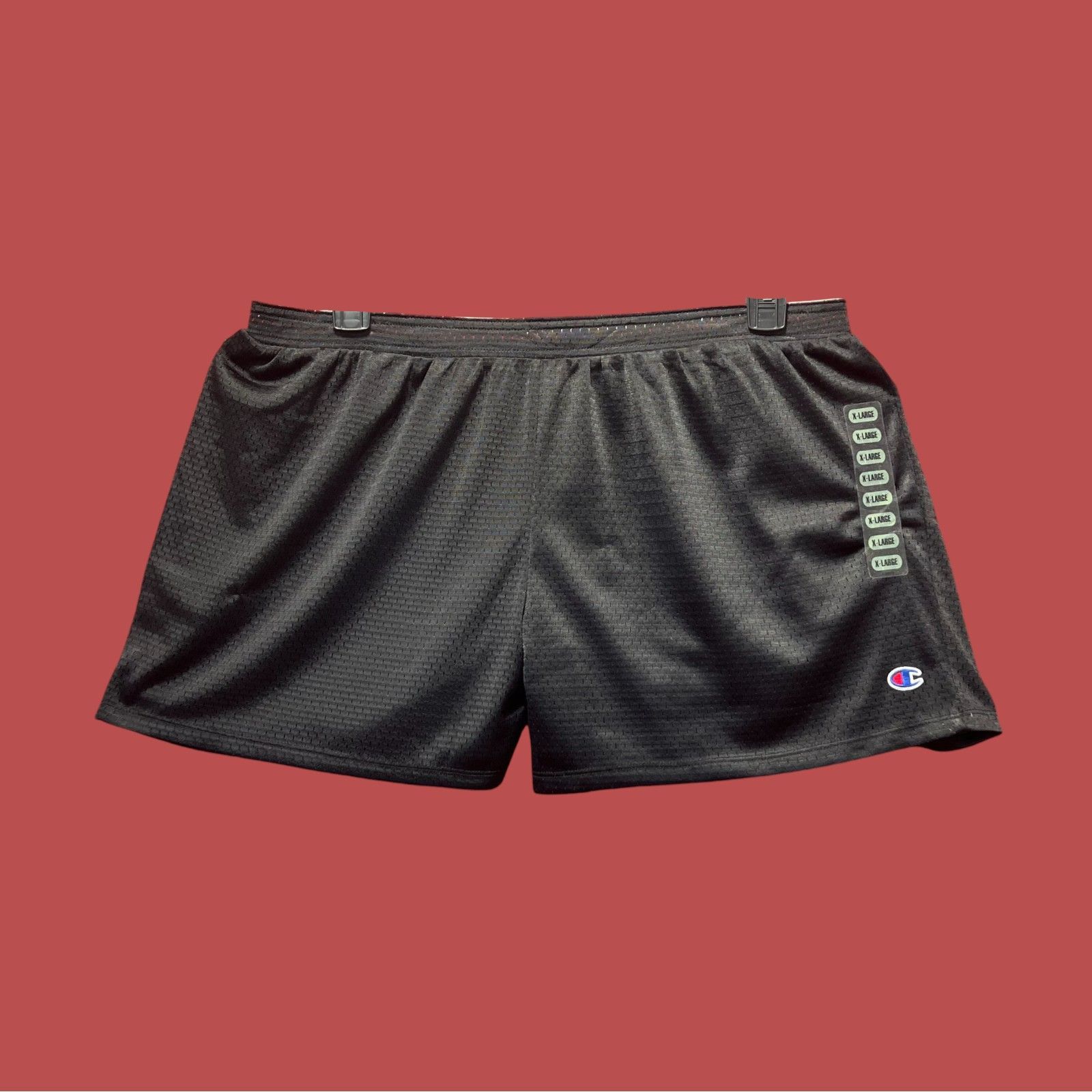 Champion Champion - Women's Mesh Shorts - Black - Extra Large Size 36" / US 14 / IT 50 - 1 Thumbnail